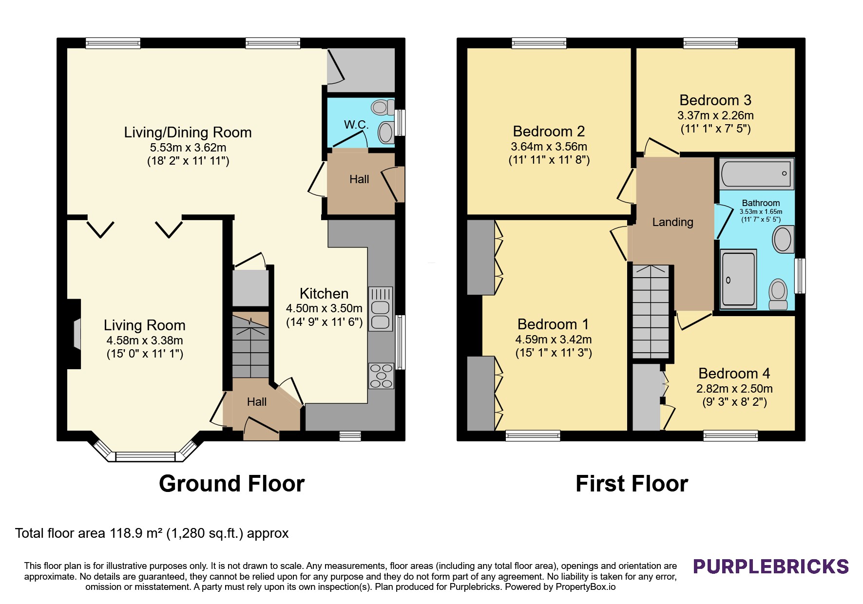 3, Northedge Park, Halifax floorplan