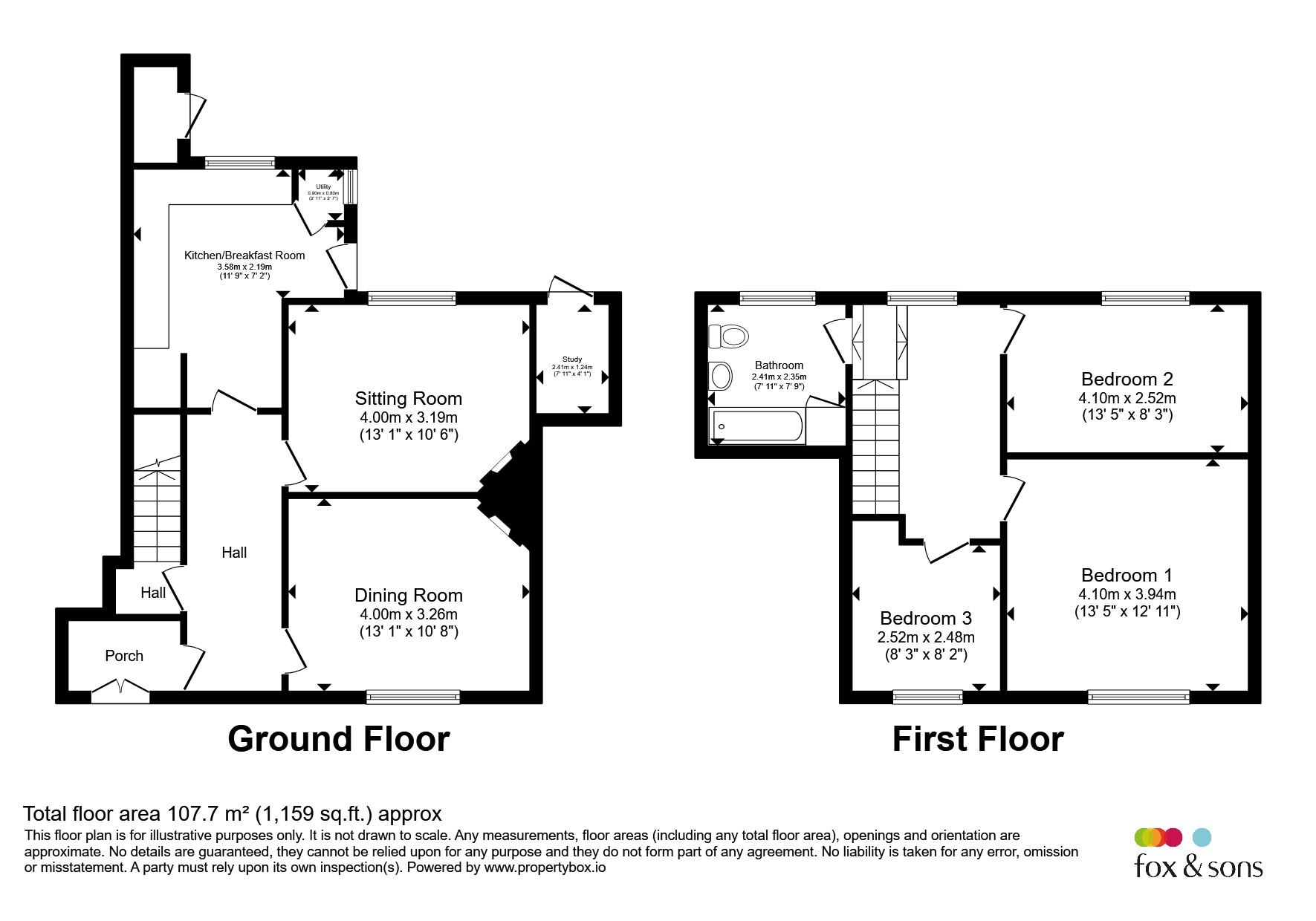 Higher Street, MARTOCK floorplan