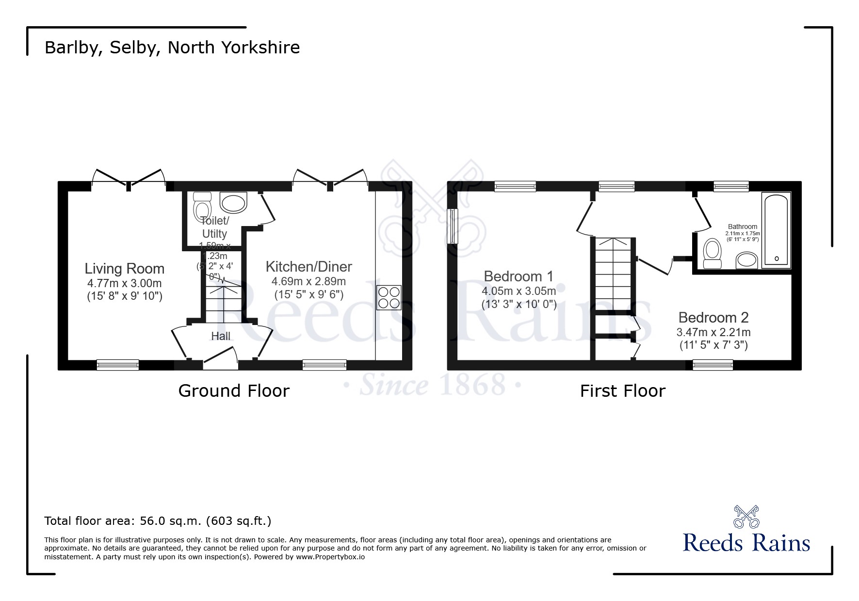 3, Church Lane, Selby floorplan
