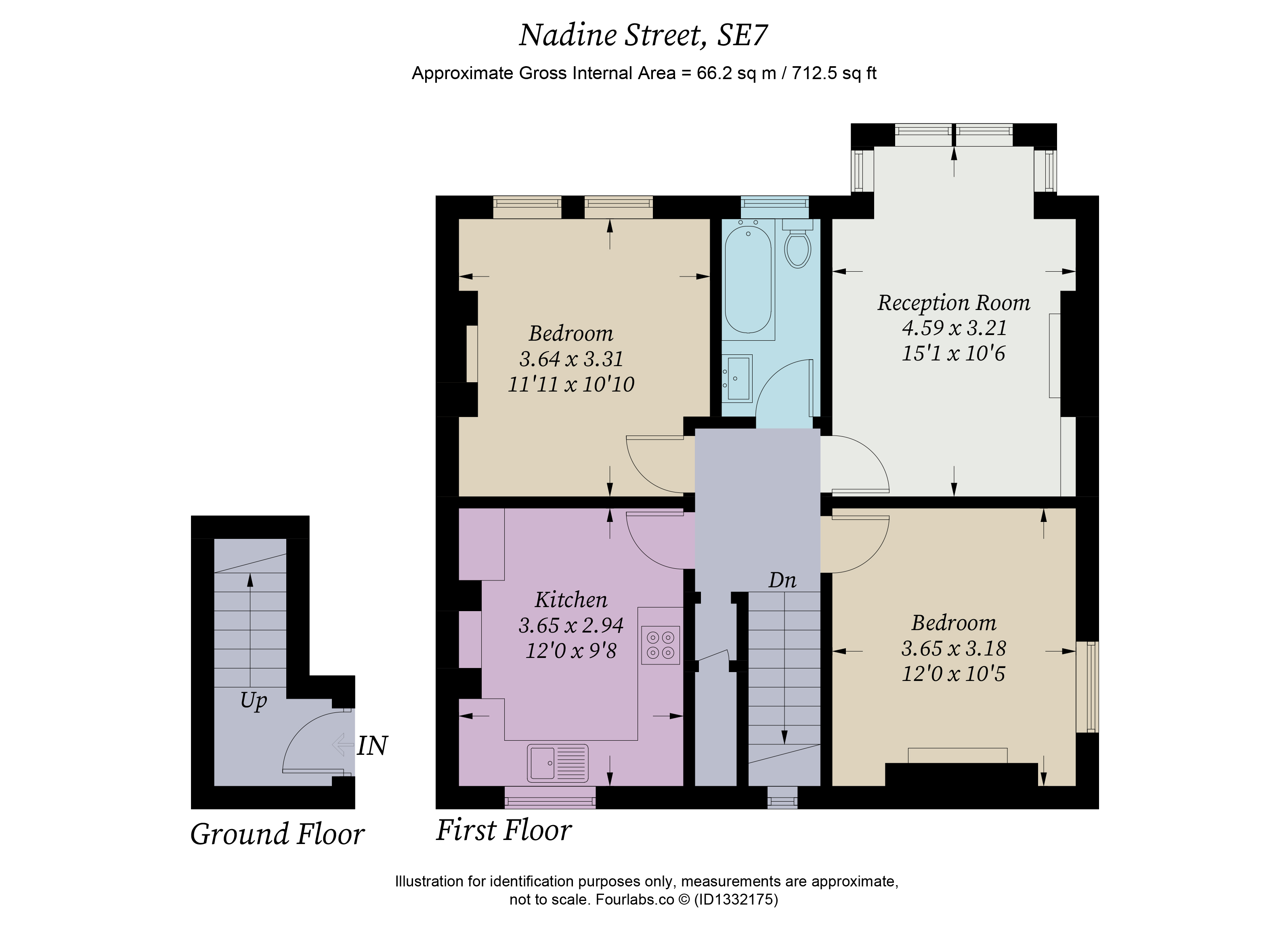 46a, Nadine Street, London floorplan