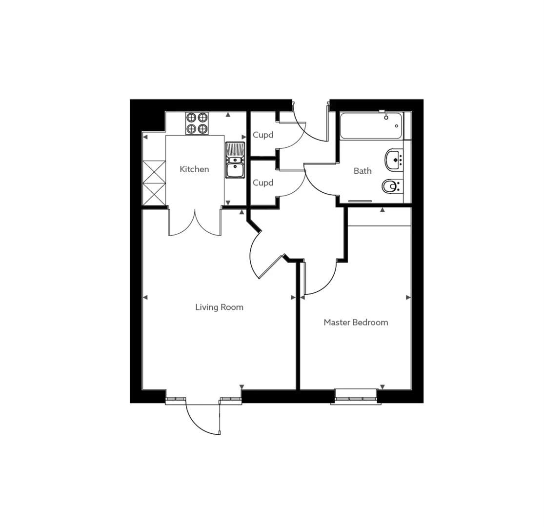 65436543, The Cloisters, High Street, Great Missenden floorplan