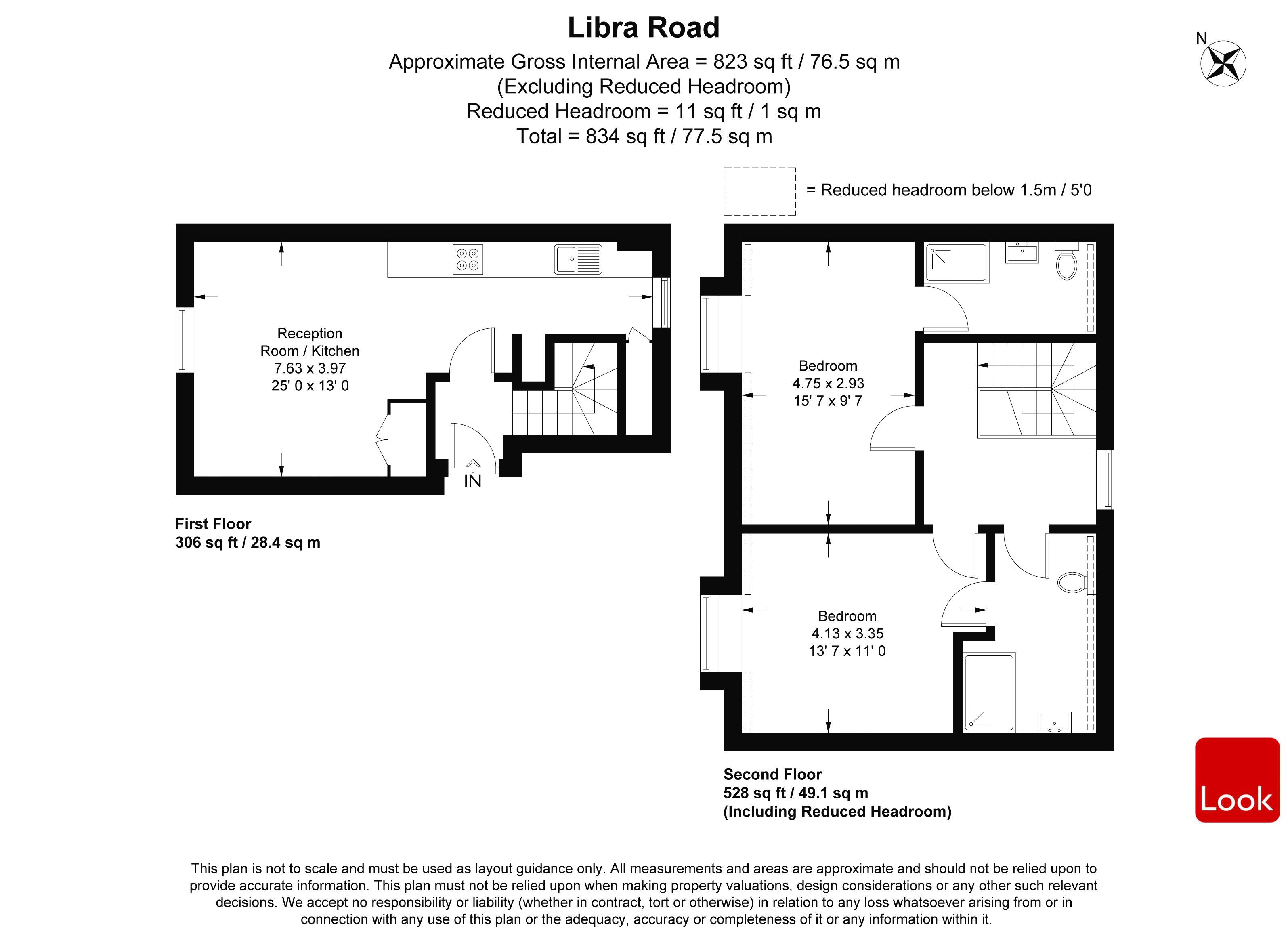 Flat 3, Forum Court, Libra Road, Bow floorplan