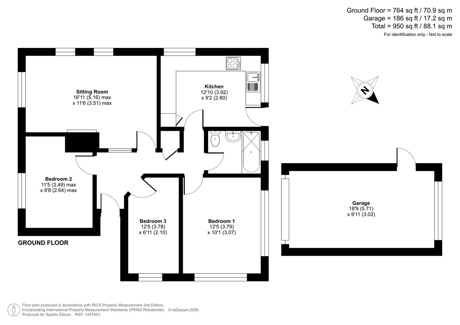 3, Constantine Avenue, Chandler's Ford floorplan