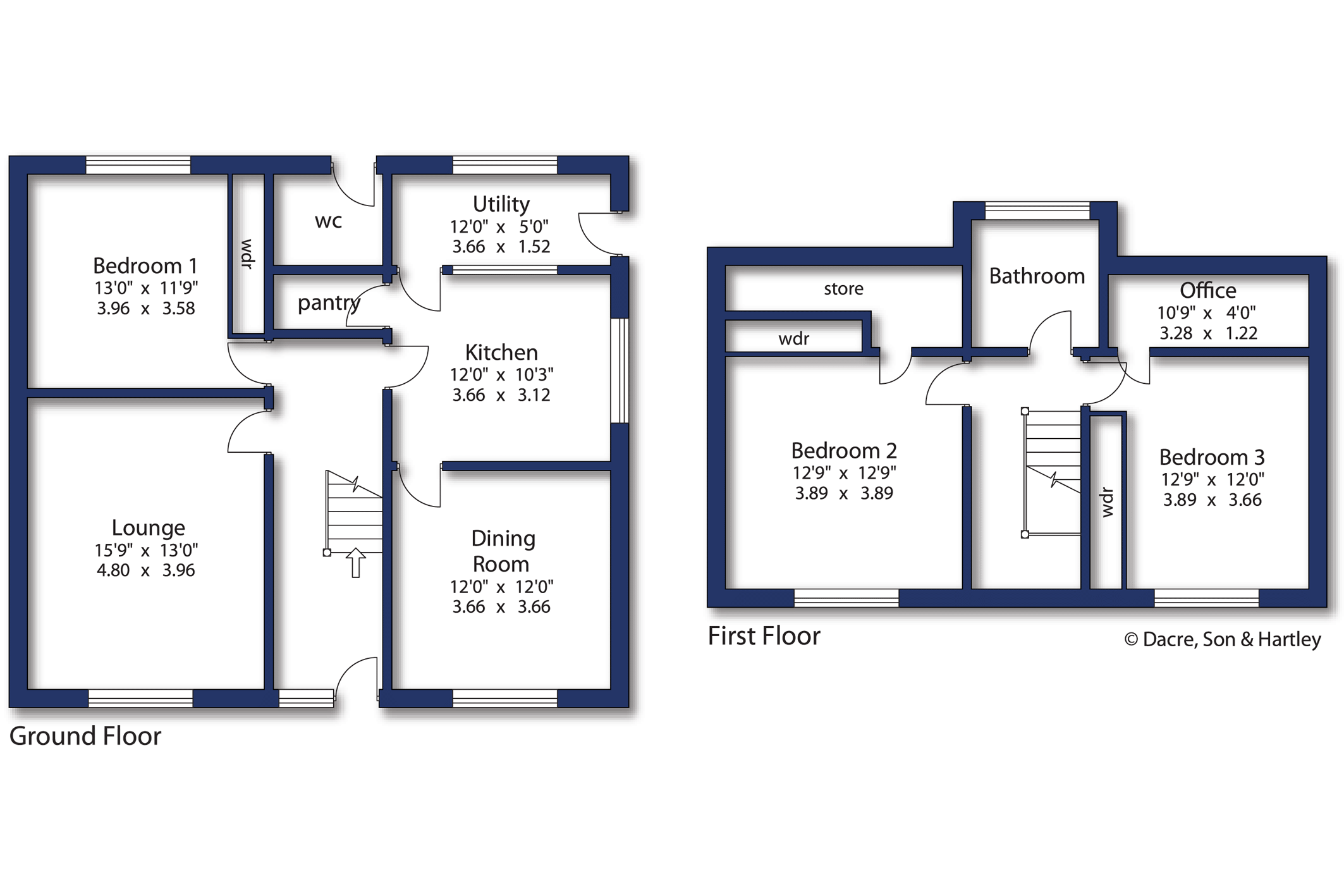 23, Havelock Square, Bradford floorplan