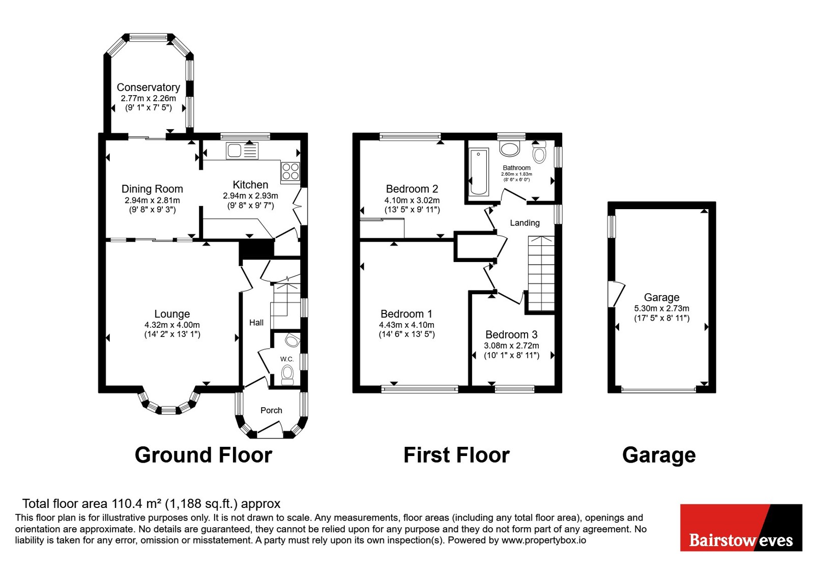 21, Raphael Drive, Southend-on-Sea floorplan
