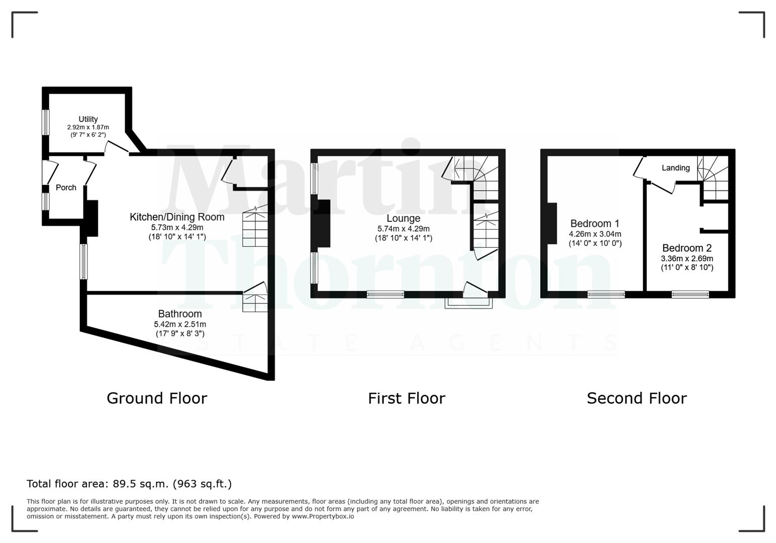 51, High Street, Huddersfield floorplan