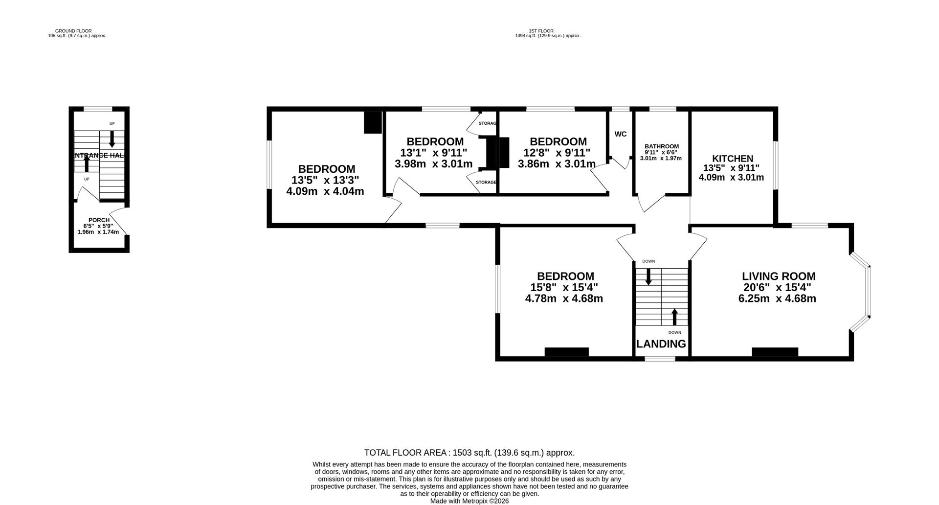 30A, Ashburnham Road, Hastings floorplan