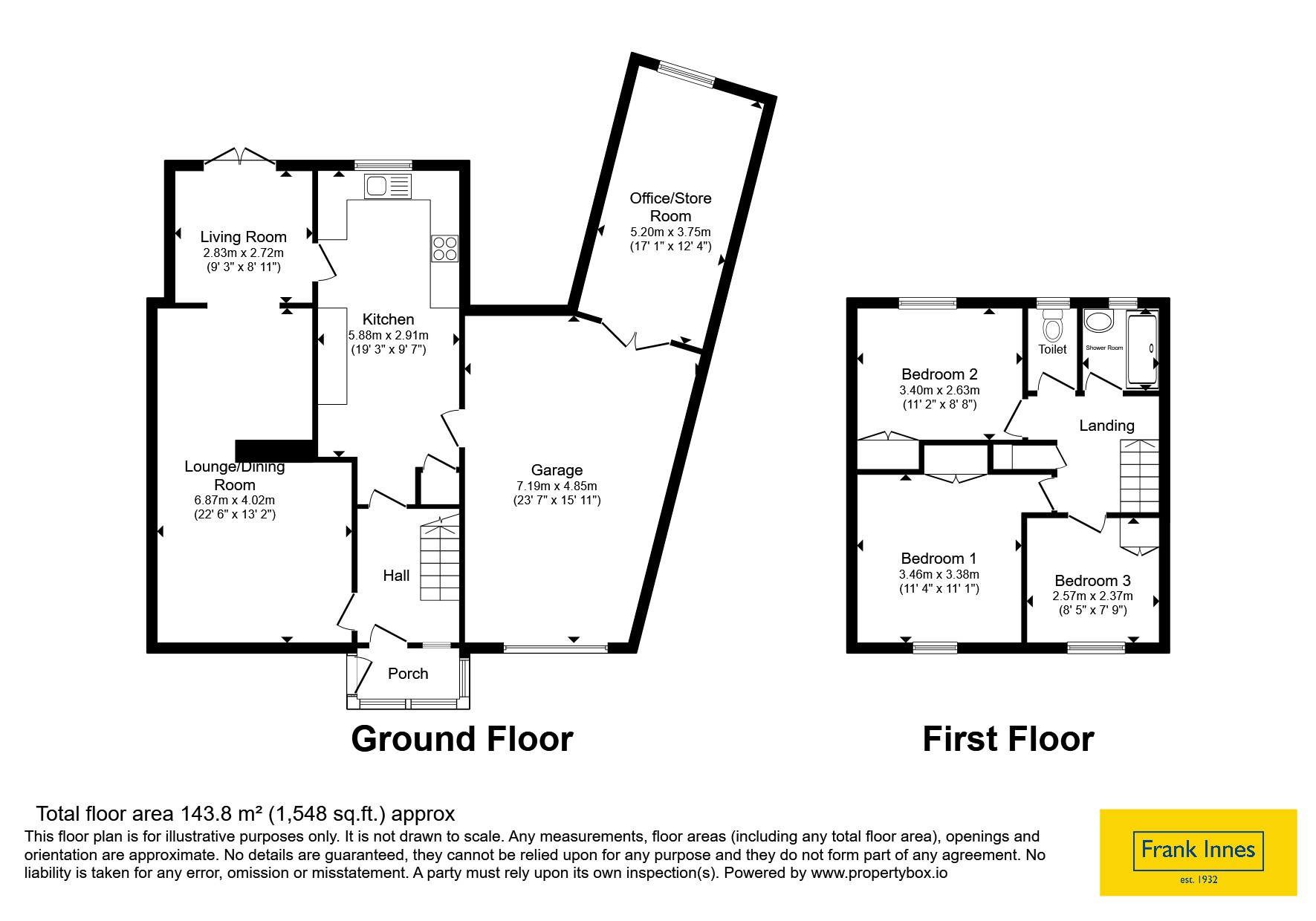 65, Dale End Road, Derby floorplan