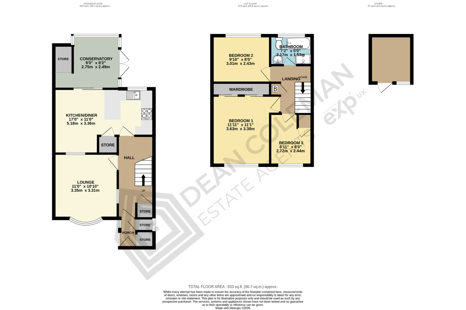 9, Firhill Croft, Birmingham floorplan