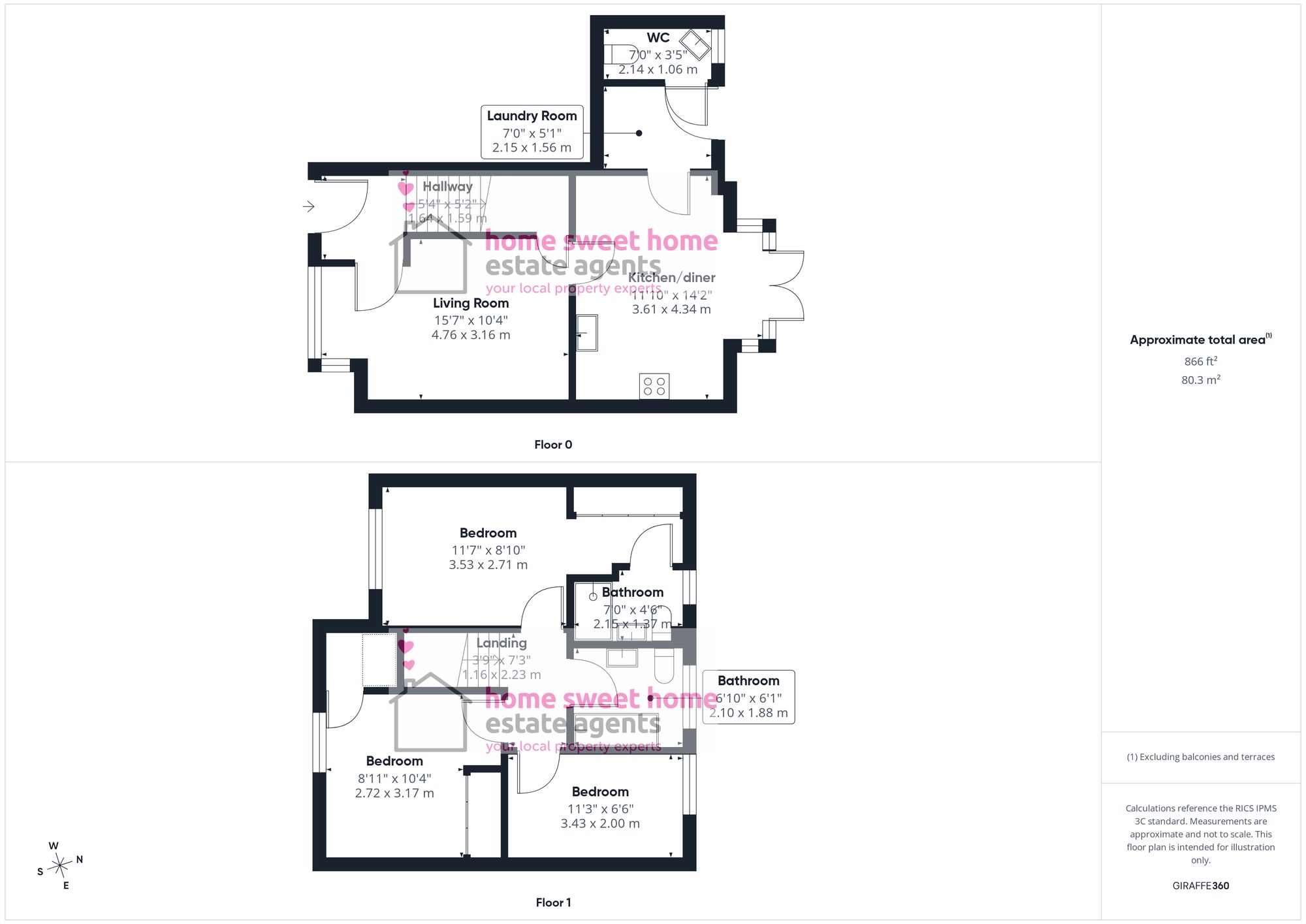 8 Inverlochy Crescent, Inverness floorplan