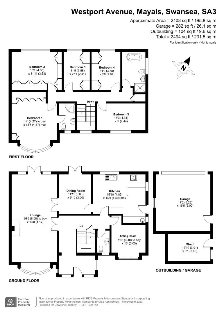 78, Westport Avenue, Swansea floorplan
