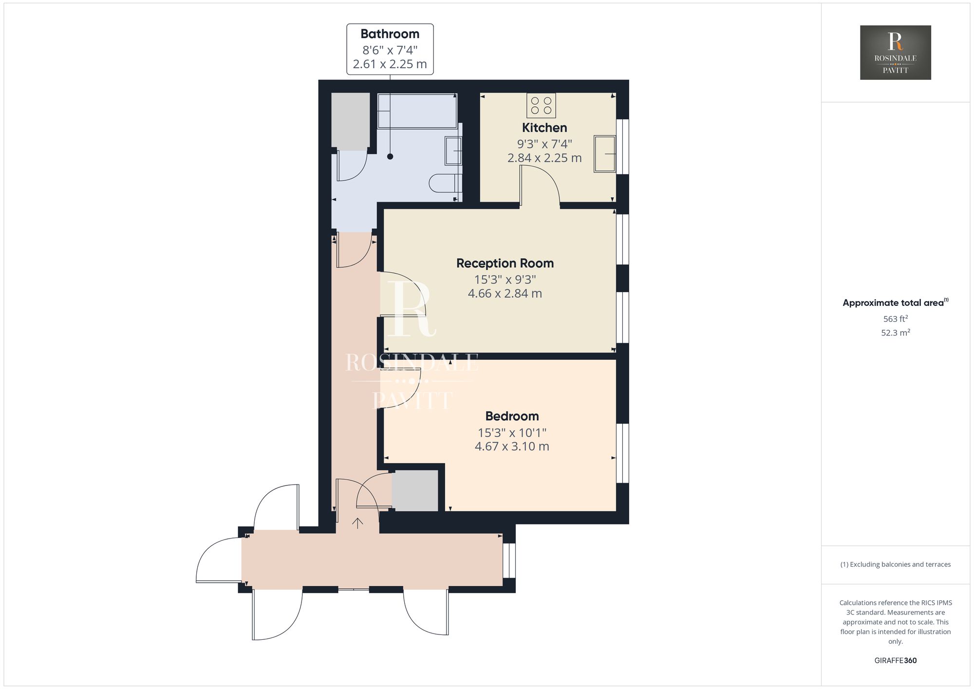 Flat 11, Farmstead Court, Wallington floorplan