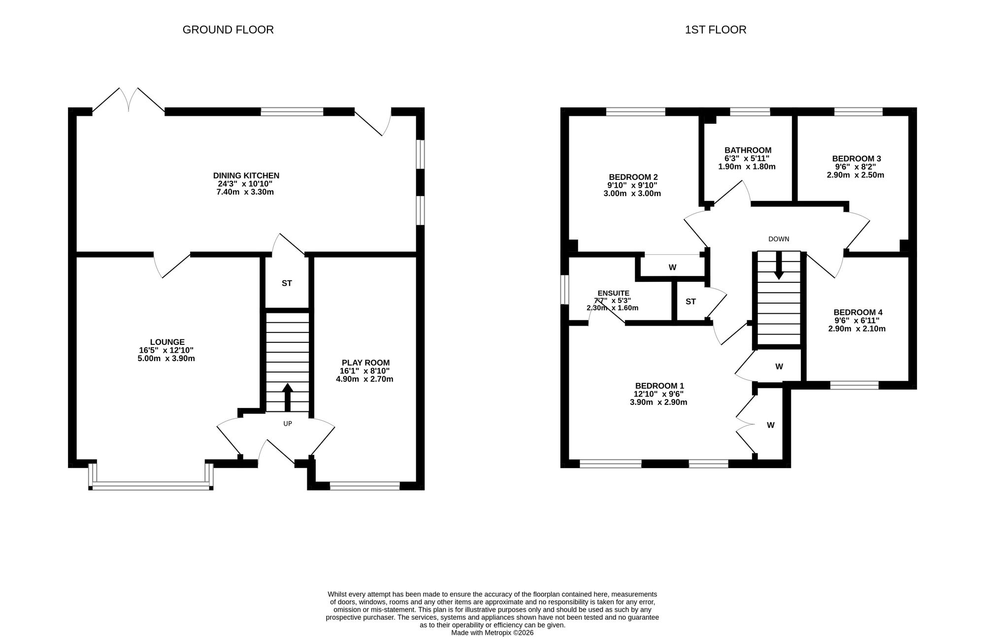 37 Myreton Drive, Stirling floorplan