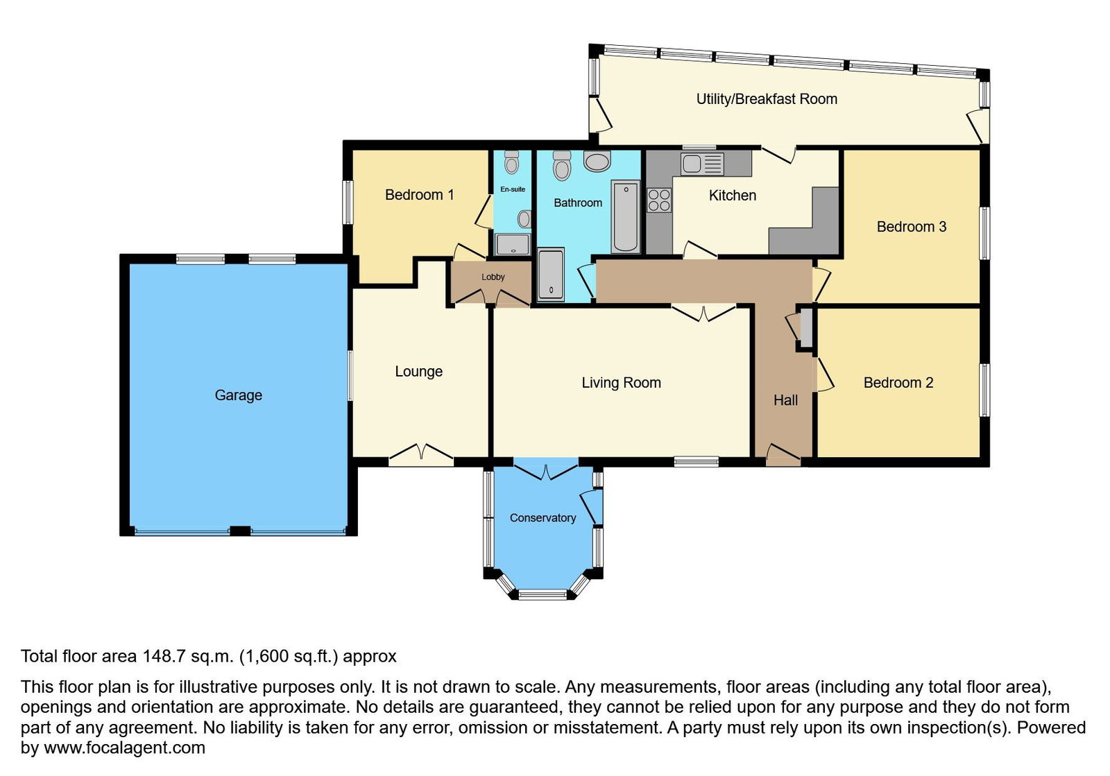 Mylnebeck Lodge, Lake Road, Windermere floorplan