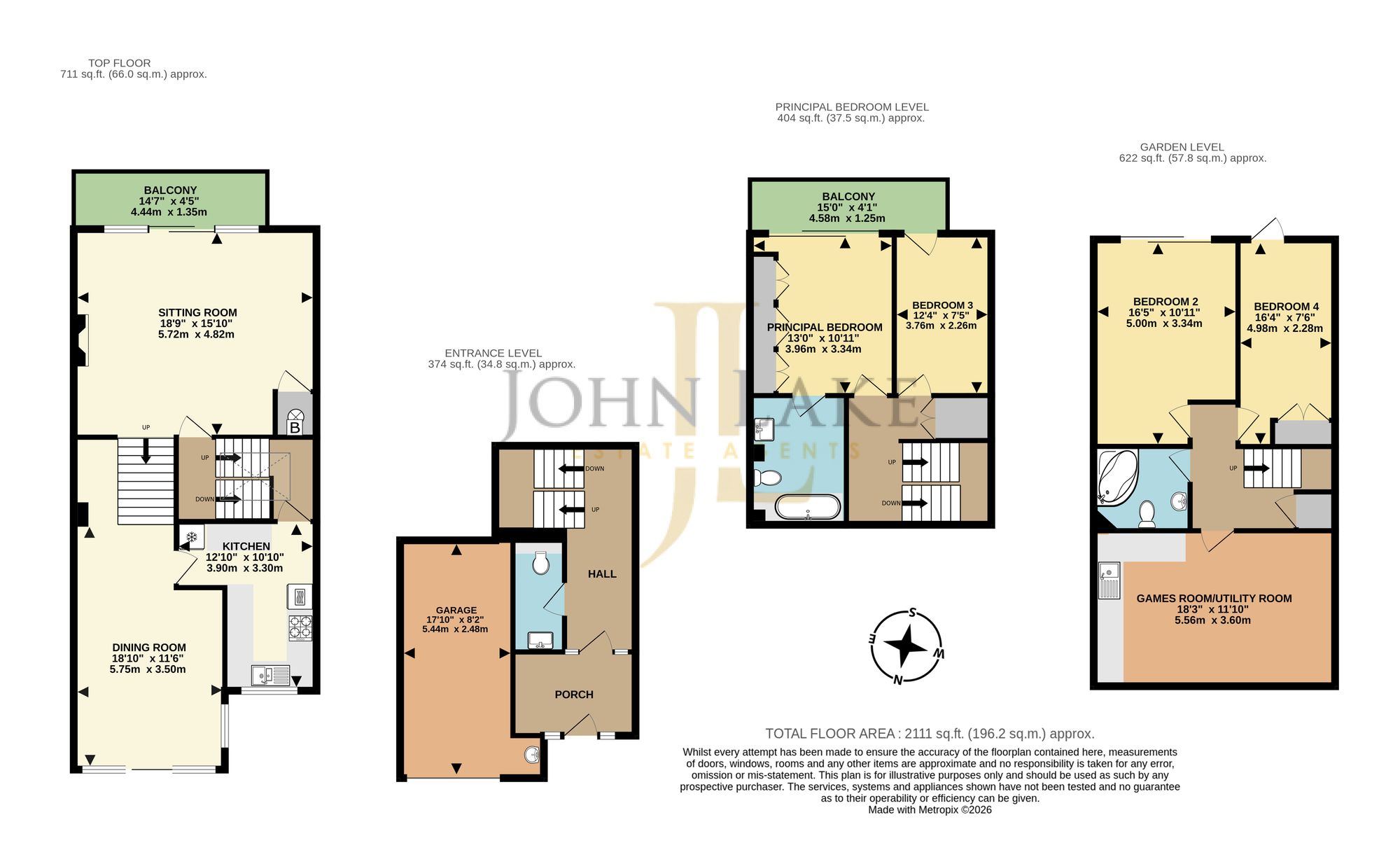 7 Danby Heights Close, Torquay floorplan