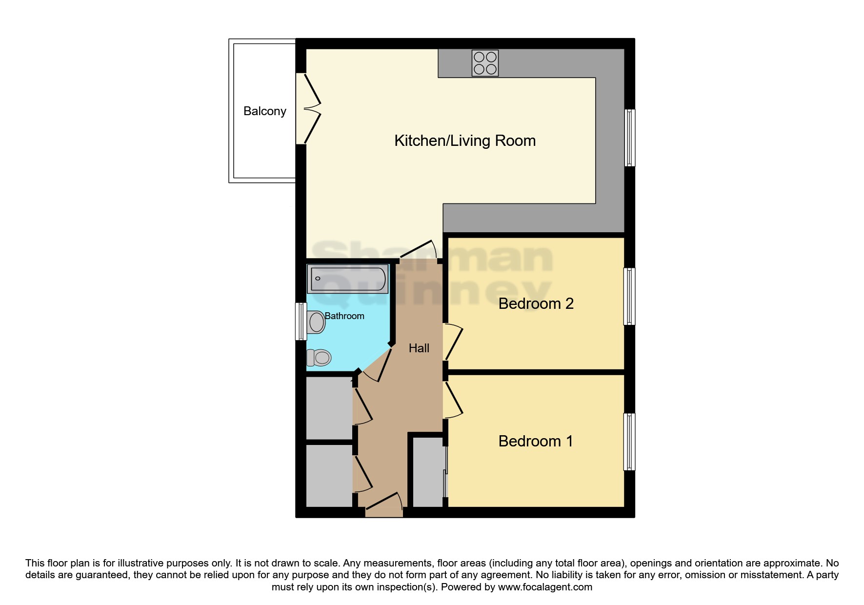 55, Chariot Way, Cambridge floorplan