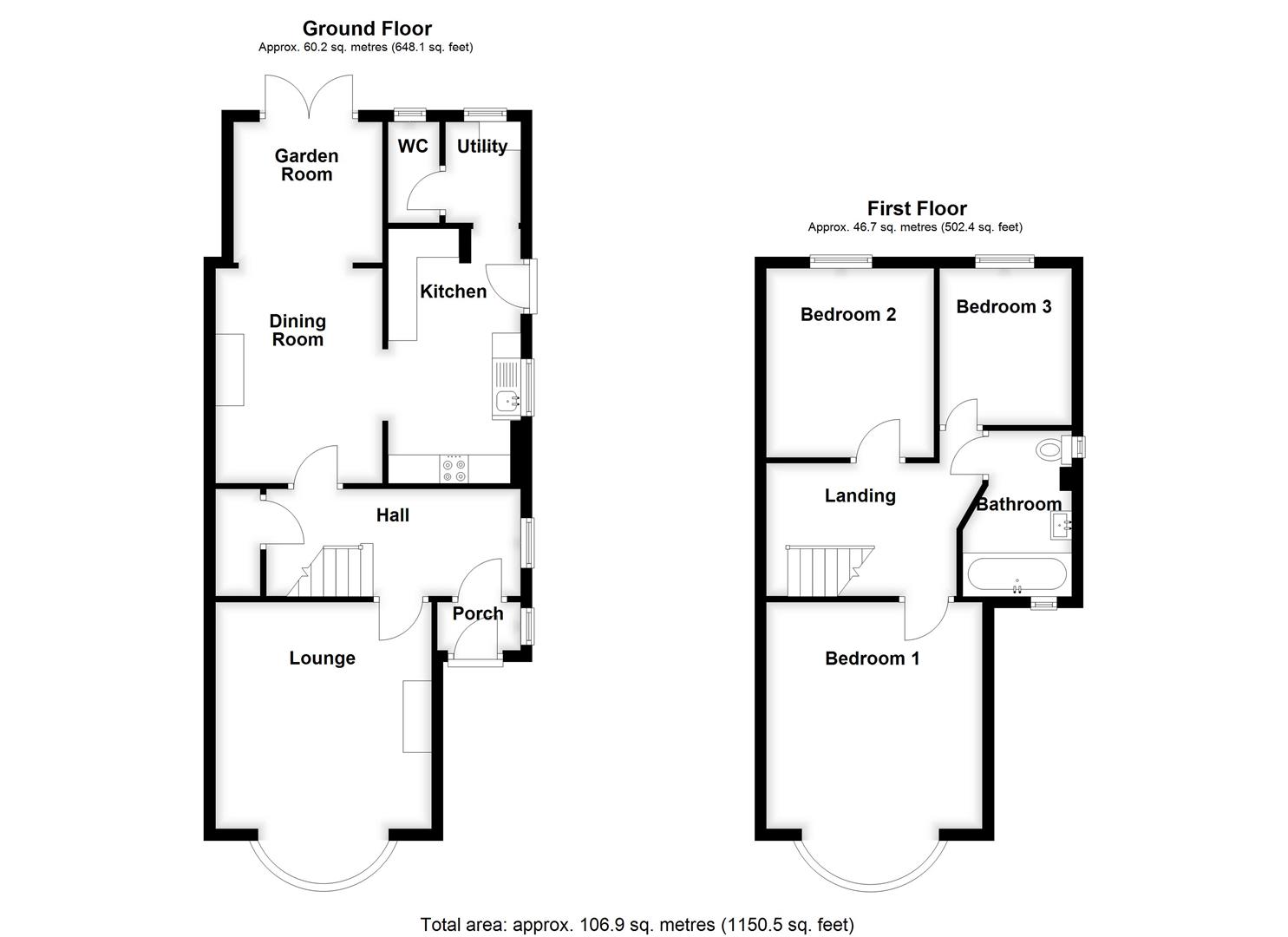 Spalding Road, Holbeach floorplan