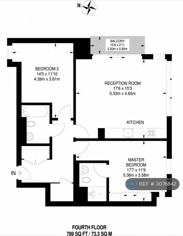 Hardwicks Square, London floorplan