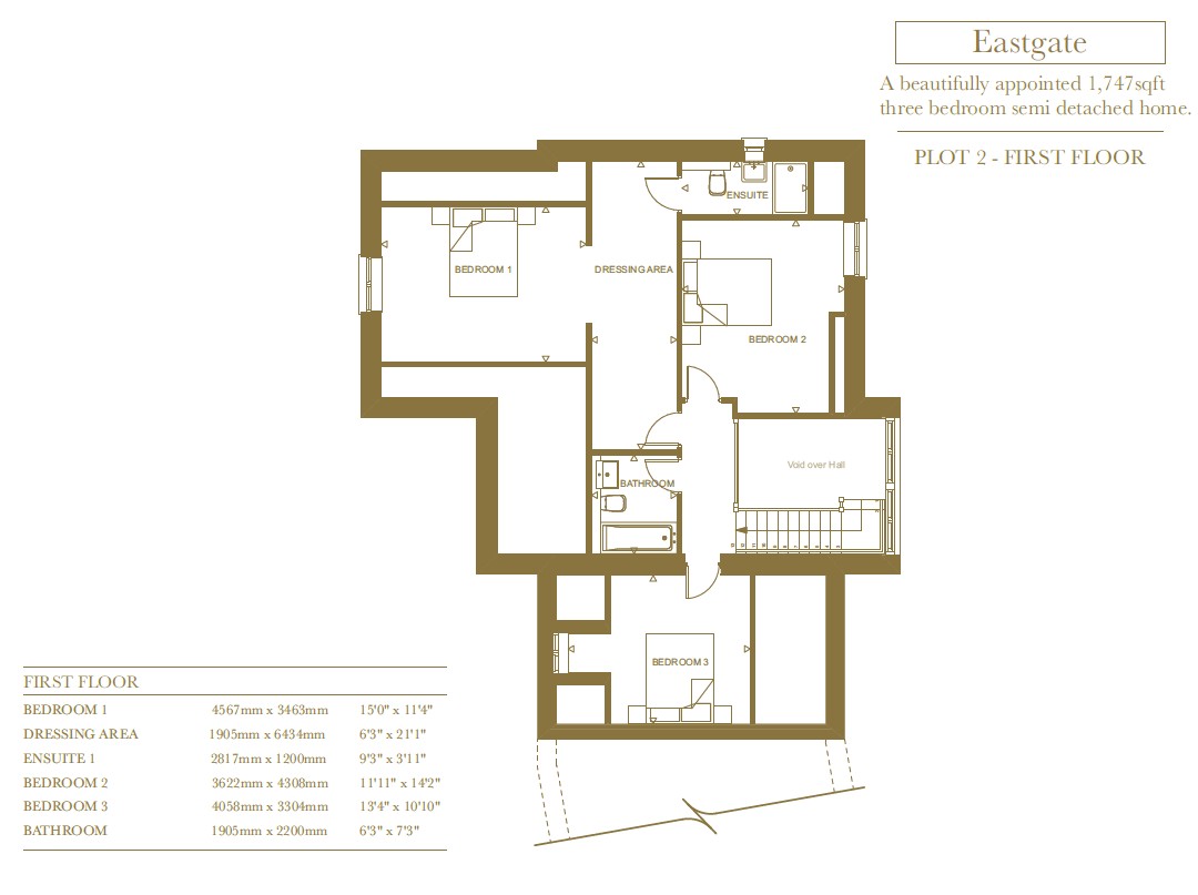 Steps Lane, Tetbury floorplan