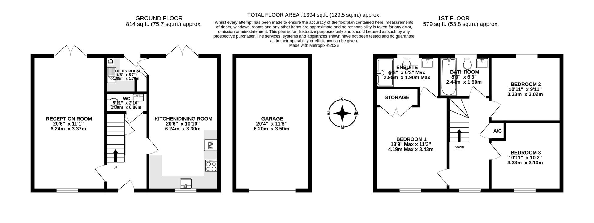 37, Harvest Hill, Dorchester floorplan