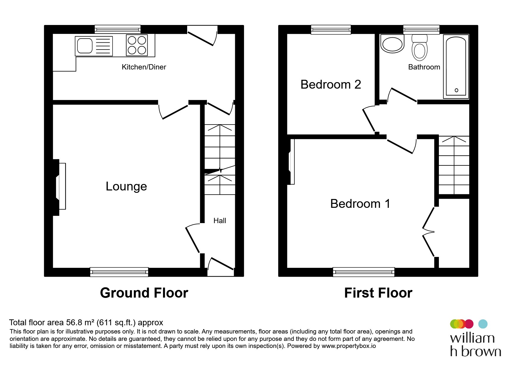 28, Stonehyrst Avenue, Dewsbury floorplan
