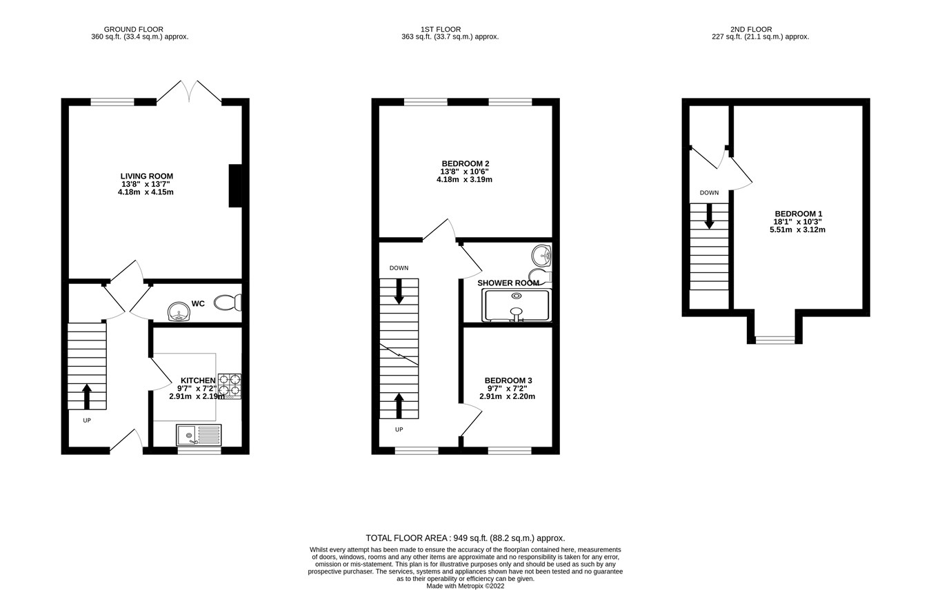 Ashton Gate, Flitwick MK45, 3 bedroom town house for sale 62077390