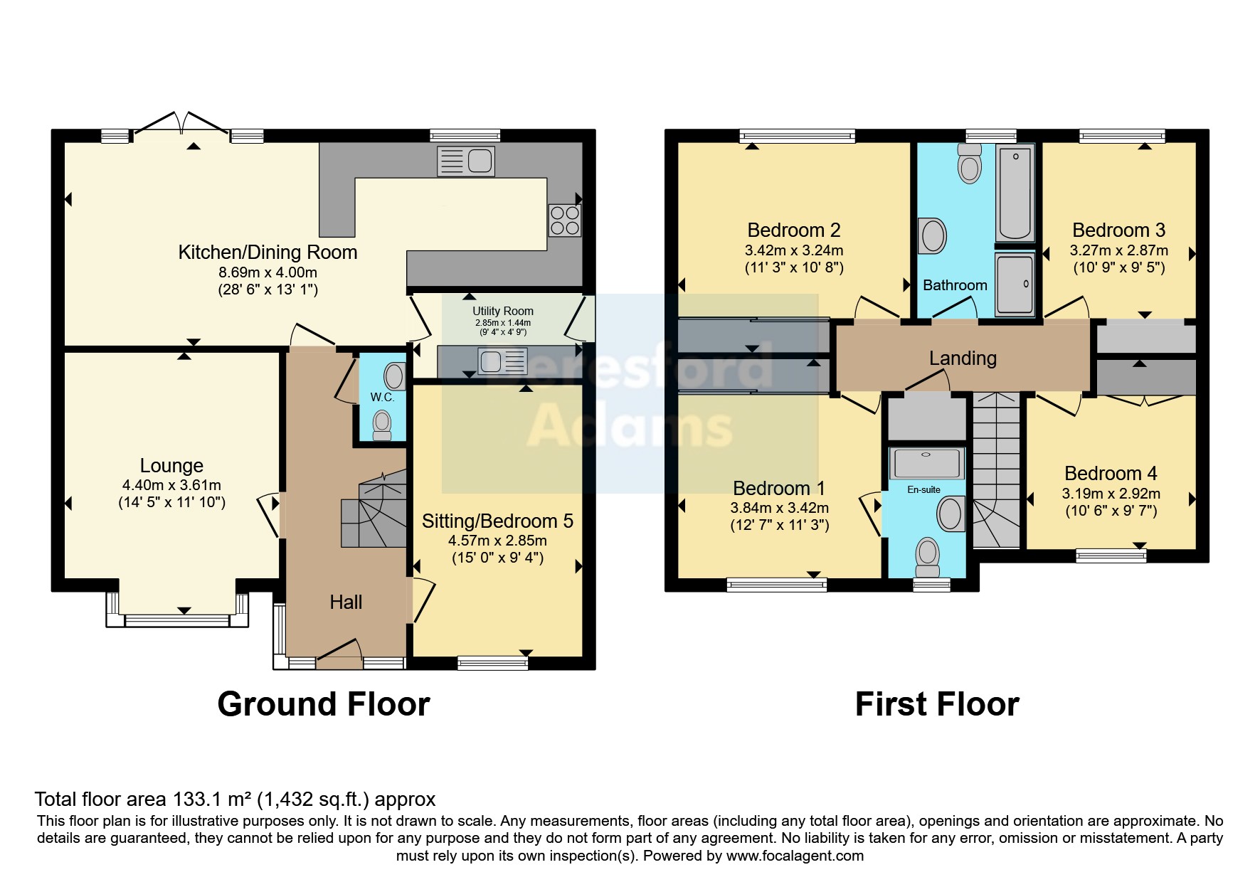 4, Tai Newydd, Gaerwen floorplan