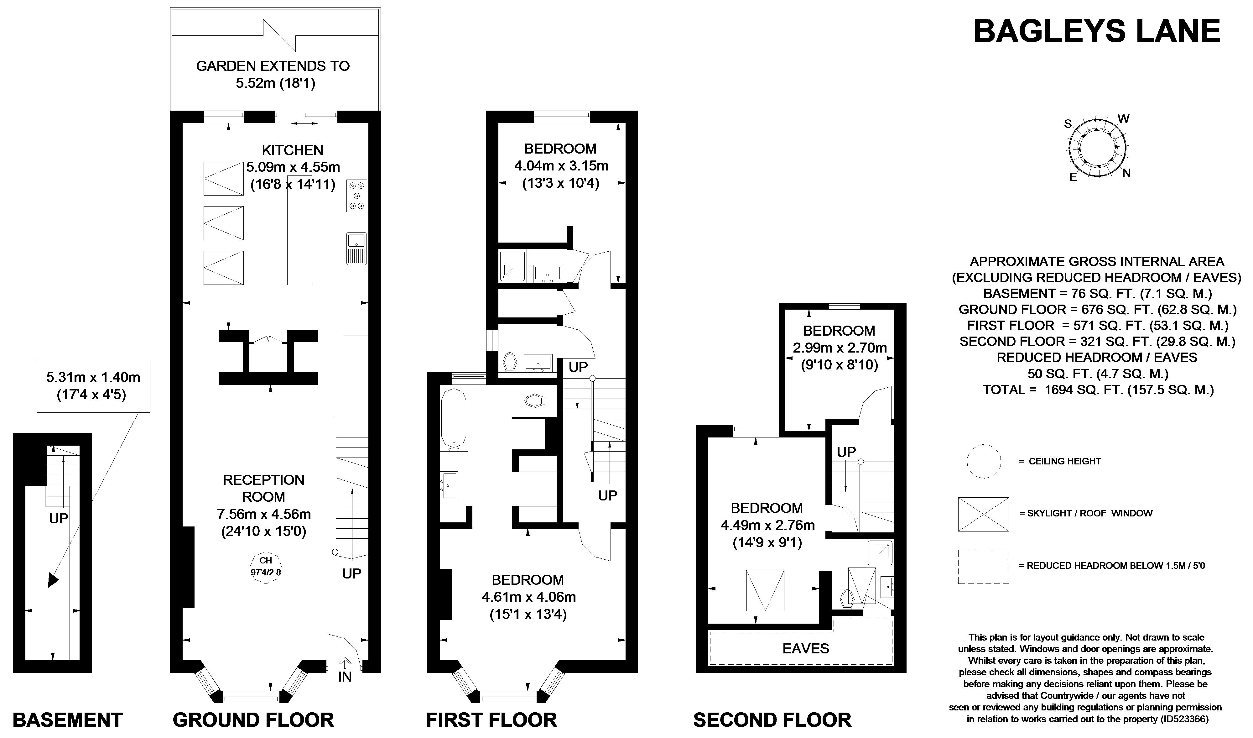 4 Bedrooms Flat to rent in Bagleys Lane, Parsons Green, London SW6