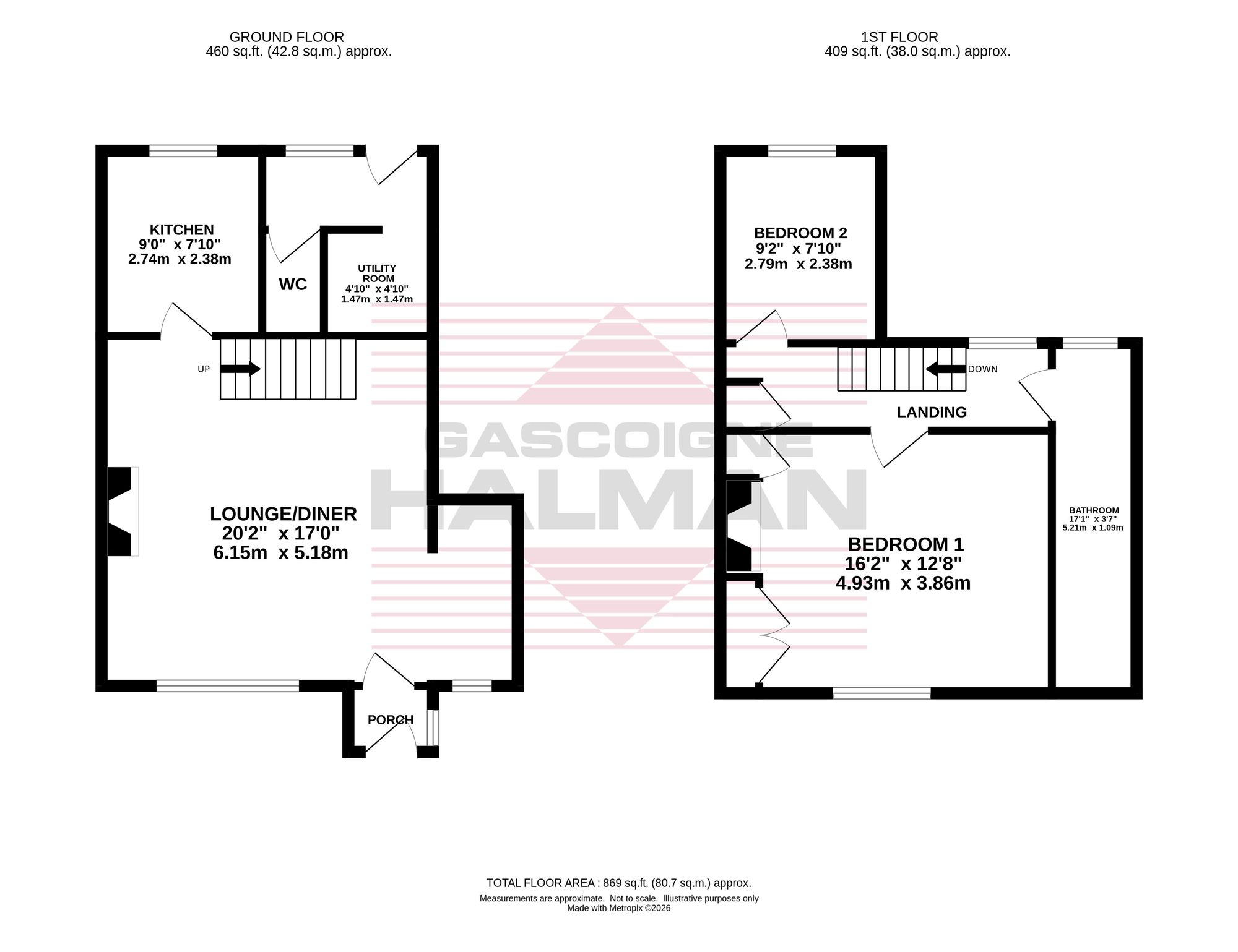 52 Ravenoak Road, Cheadle floorplan