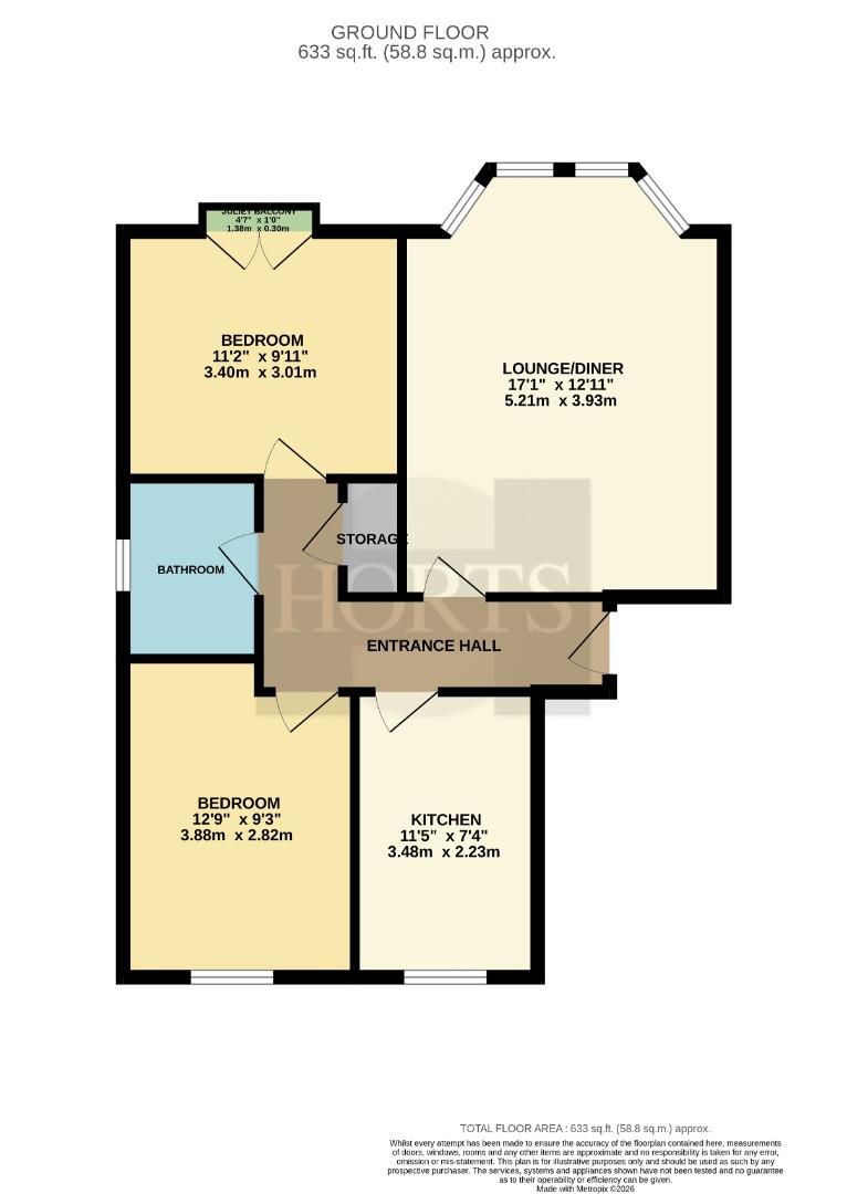 26, Dainty Grove, Northampton floorplan