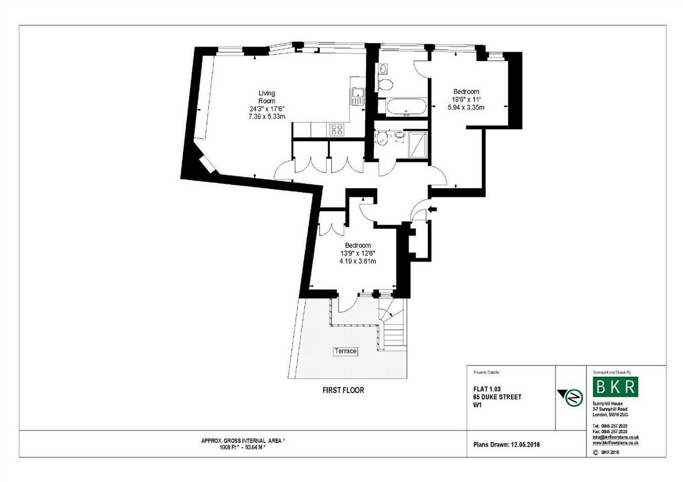 2 Bedrooms Flat to rent in 65 Binney Street London W1K