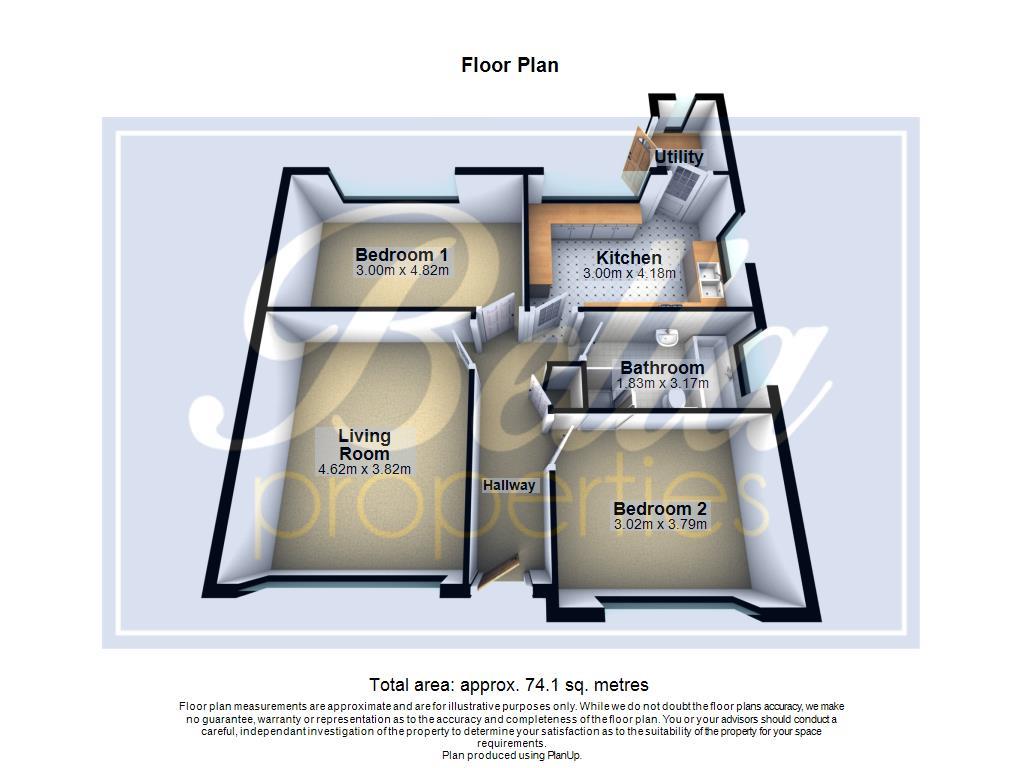 6, Thornhill Crescent, Scunthorpe floorplan