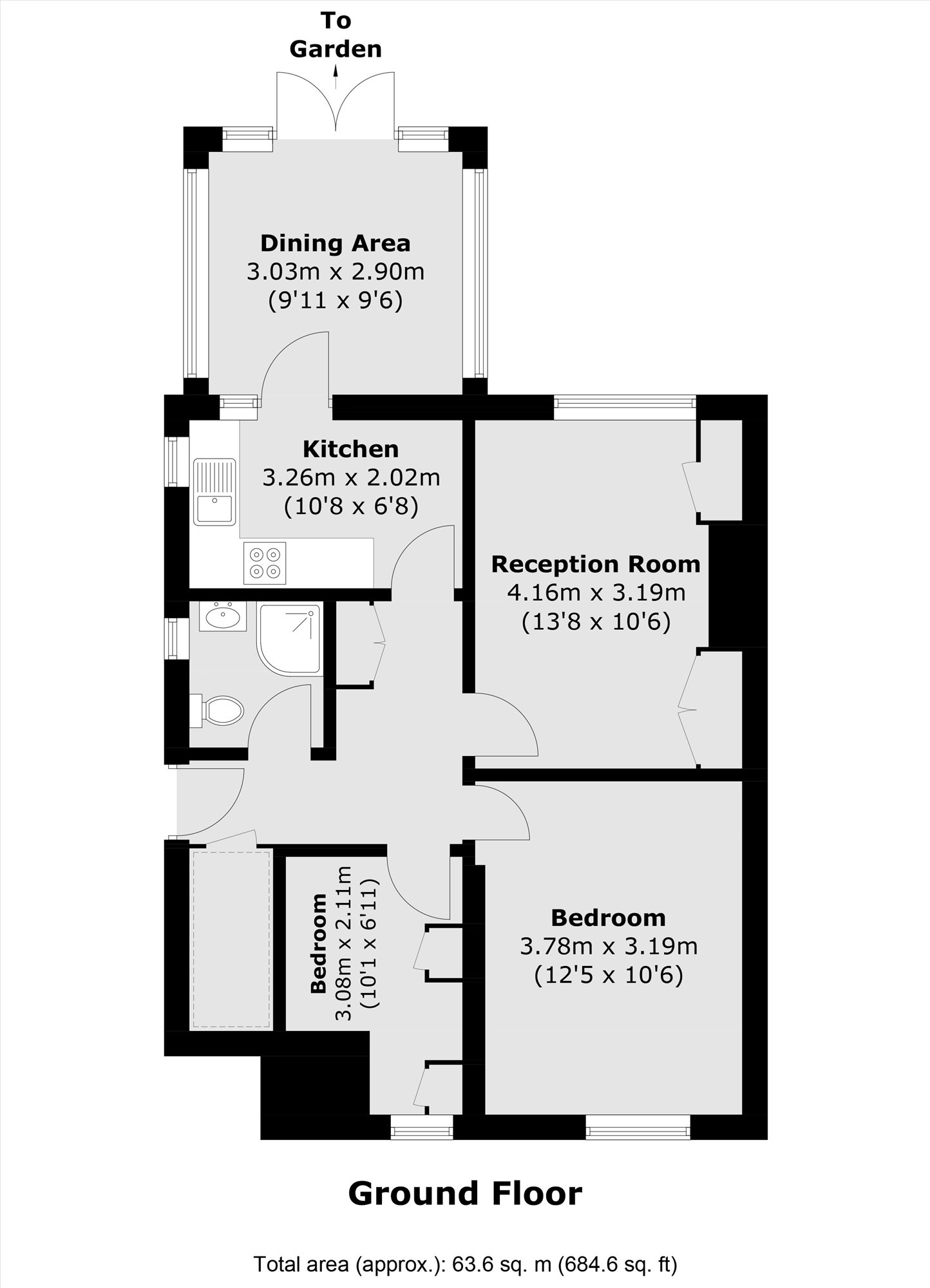 26, Pentney Road, London floorplan