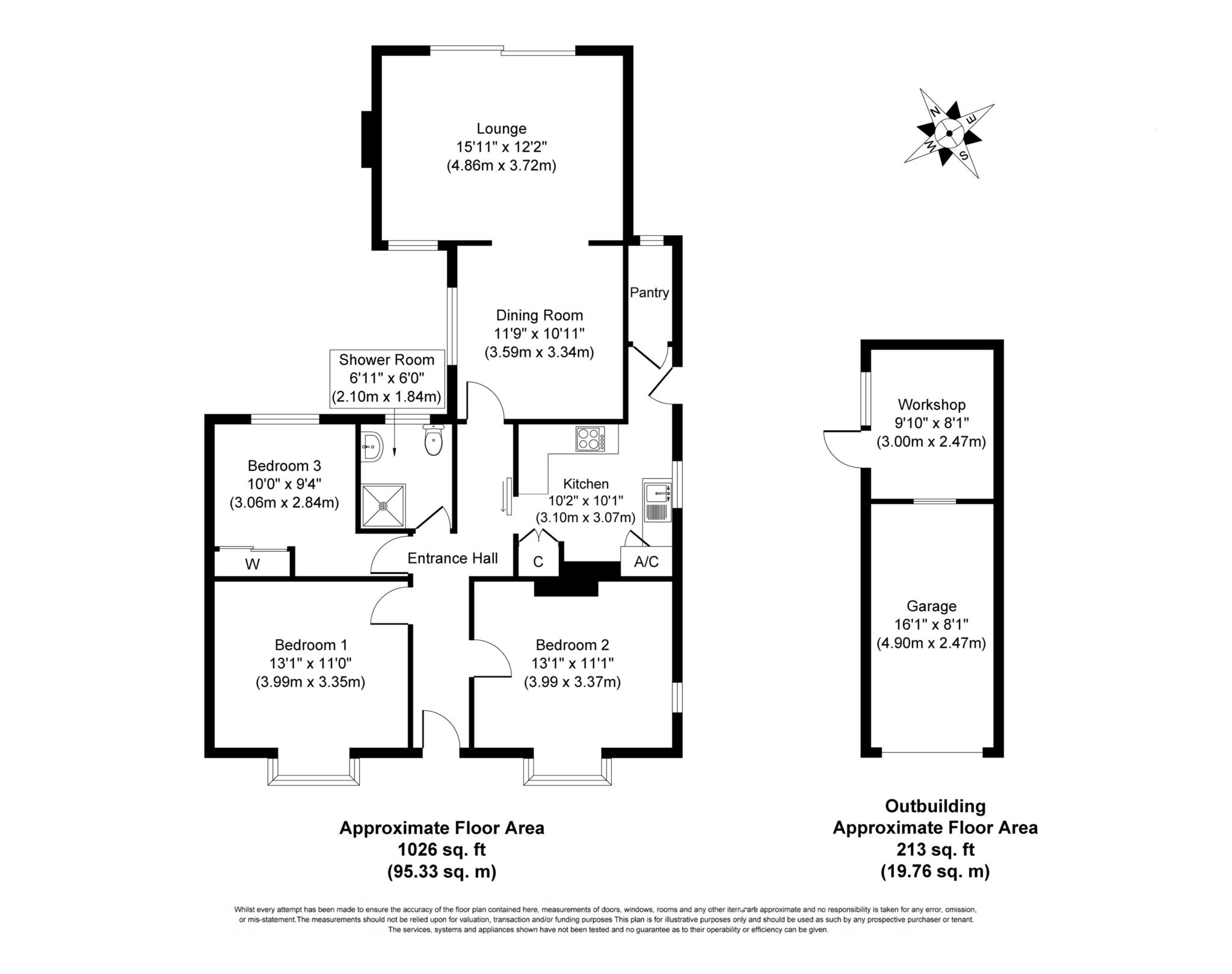 The Pantiles, Lower Globe Lane, Norwich floorplan
