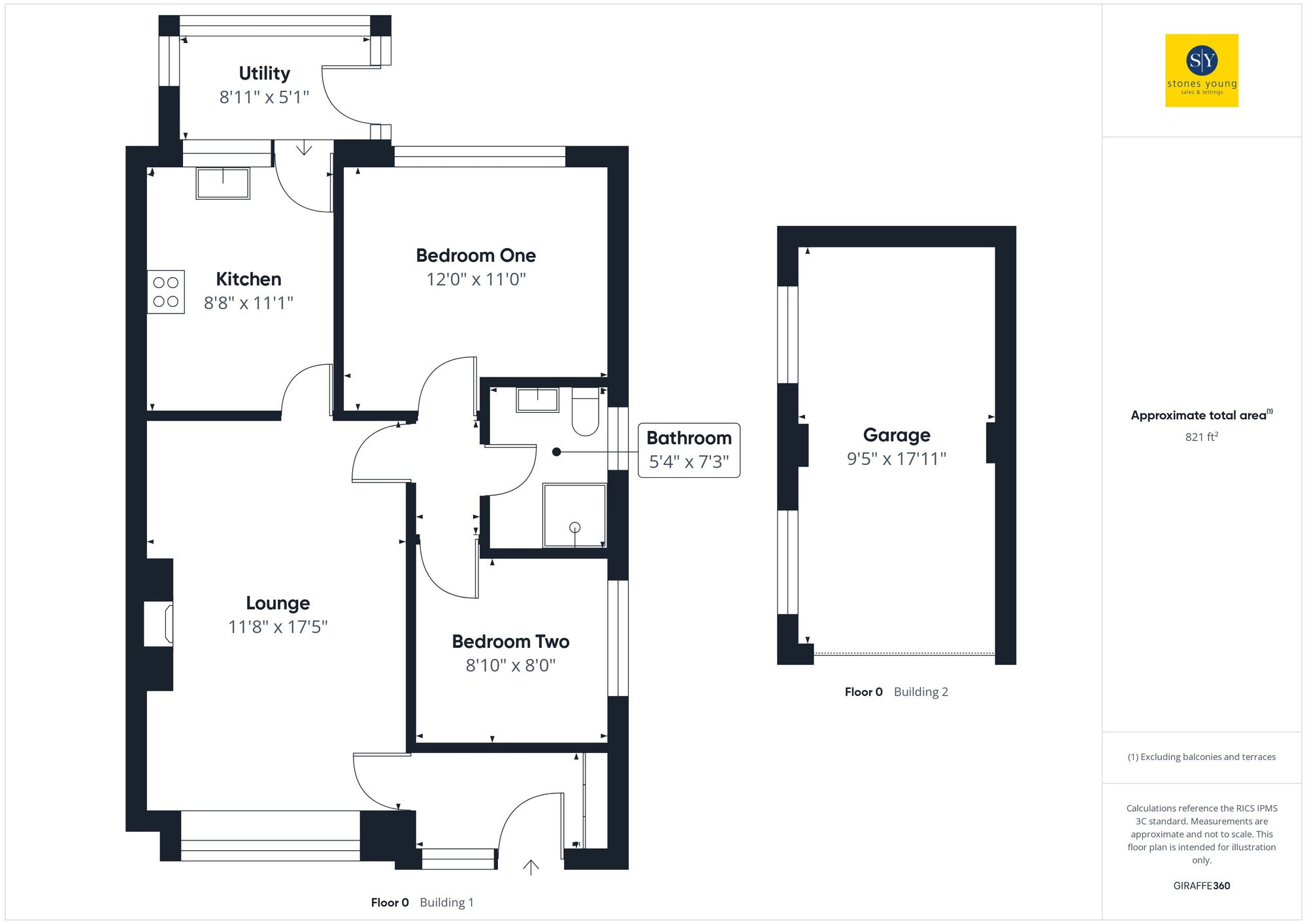 56 Cunliffe Close, Blackburn floorplan