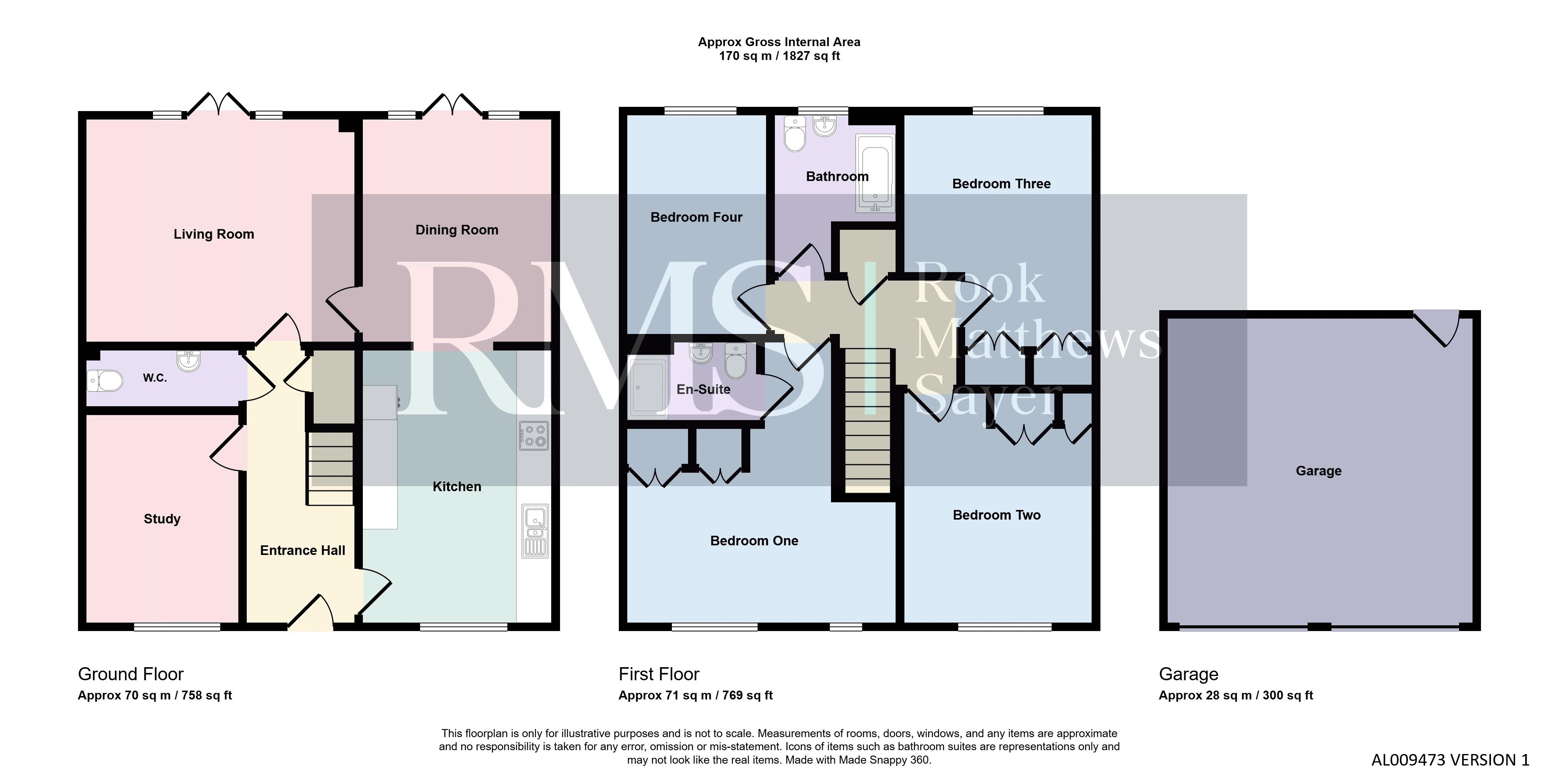 14, Carpenters Crescent, Alnwick floorplan