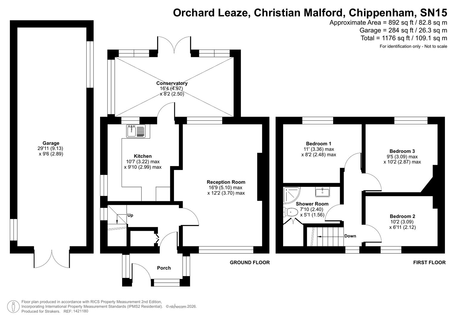 2, Orchard Leaze, Chippenham floorplan