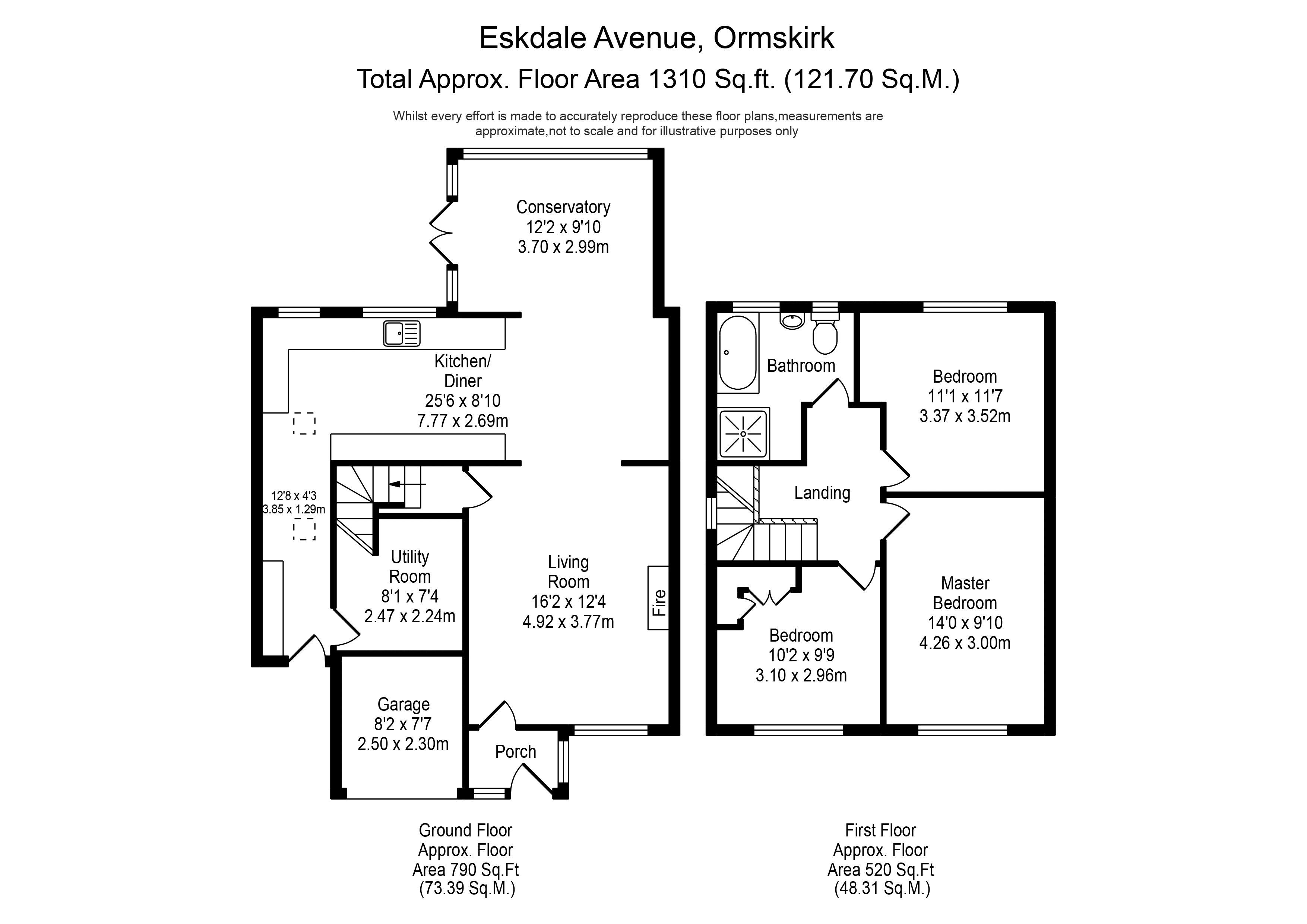 3 Bedrooms Semi-detached house for sale in Eskdale Avenue, Aughton, Ormskirk L39