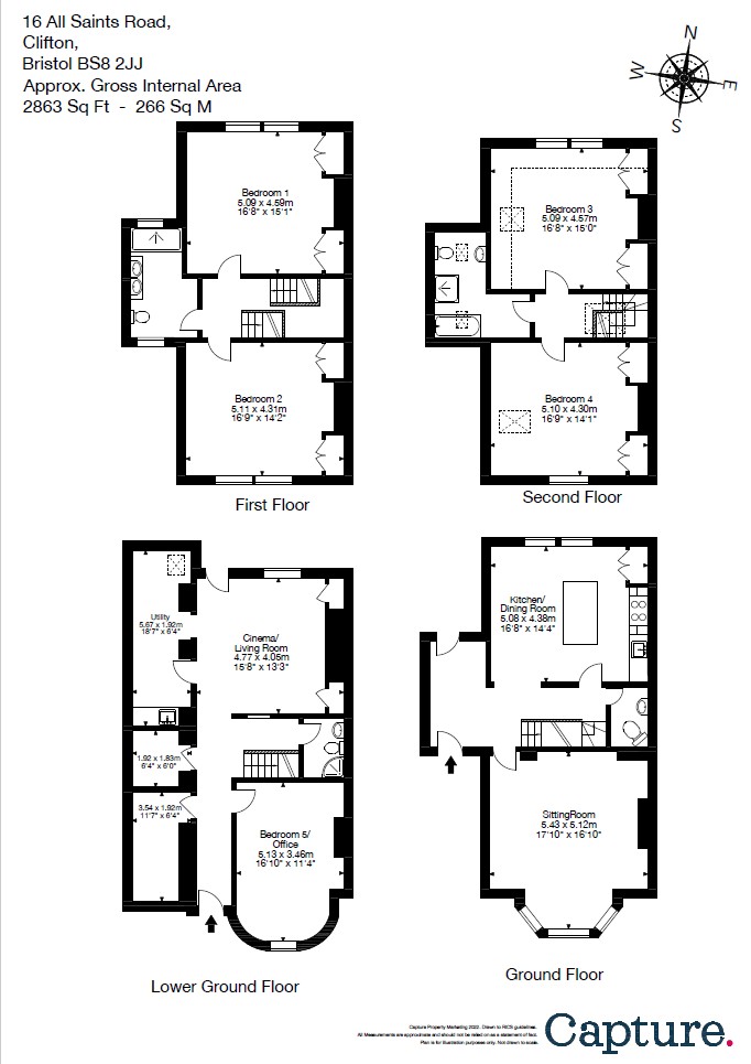 16, All Saints Road, Somerset floorplan