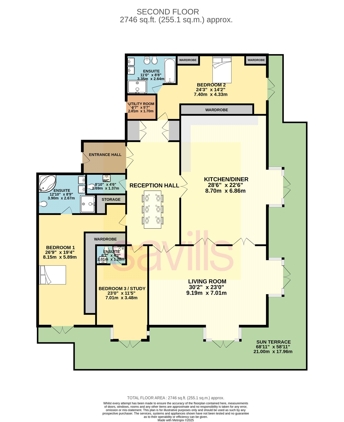 Flat 12 Chateau Royale,, La Rue Vardon, Jersey floorplan