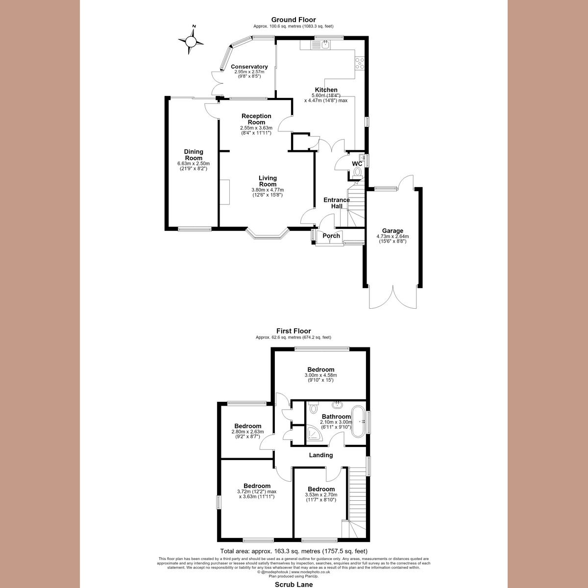 Scrub Lane, Benfleet floorplan