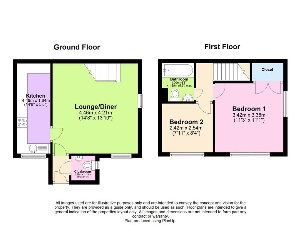 2 Bedrooms Terraced house to rent in Thumwood, Chineham, Basingstoke RG24