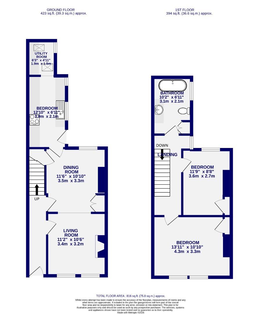 42, Hartoft Street, York floorplan