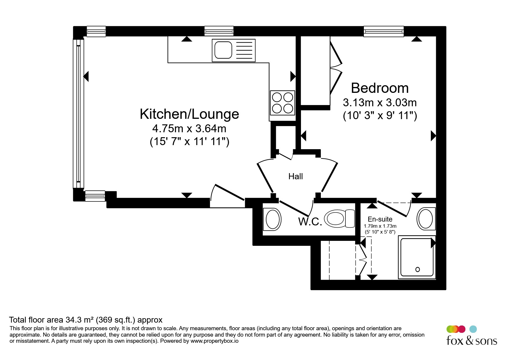 Flat 1, 8, Canada Grove, Bognor Regis floorplan