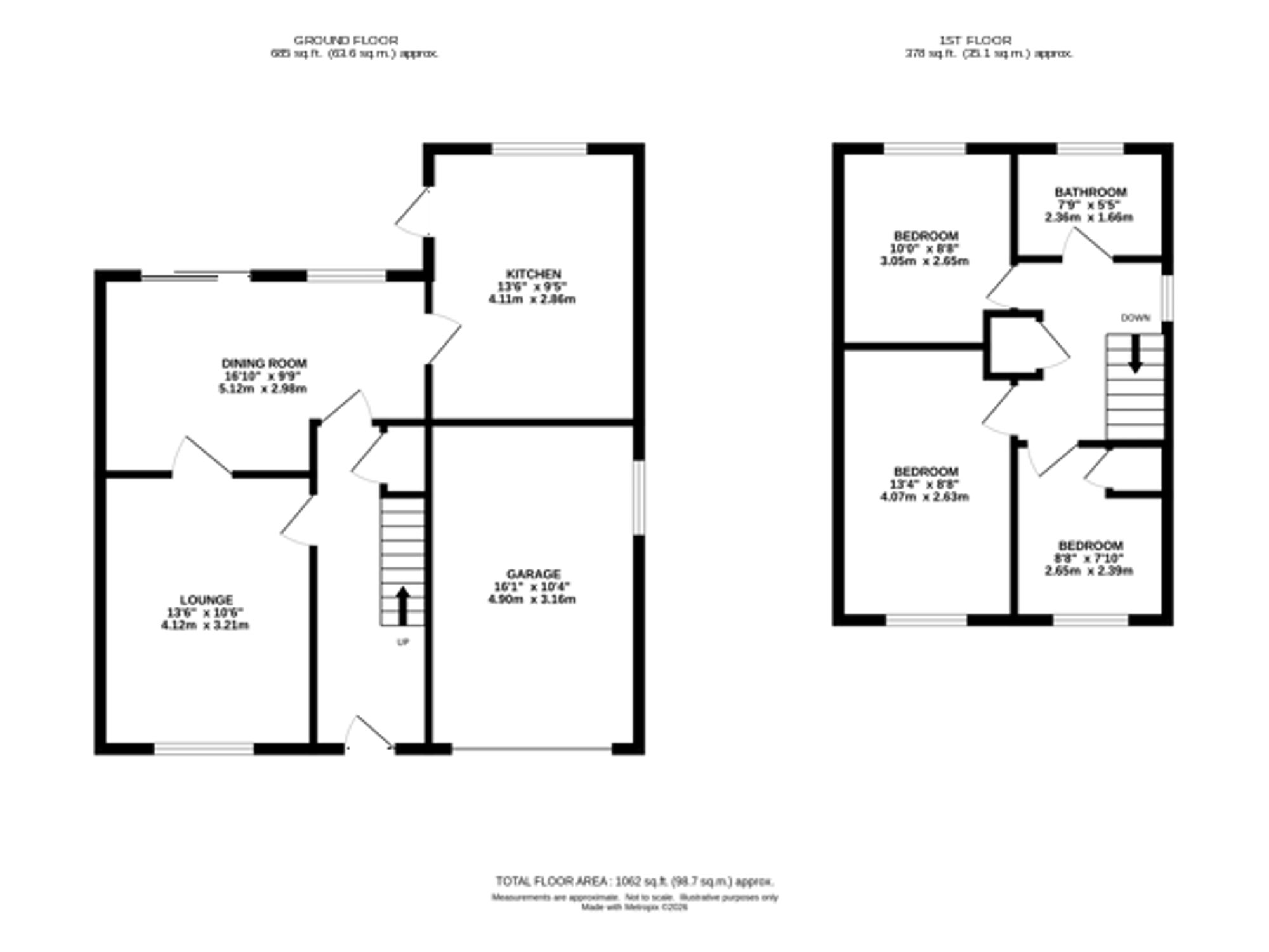 2 Stapleton Road, Macclesfield floorplan