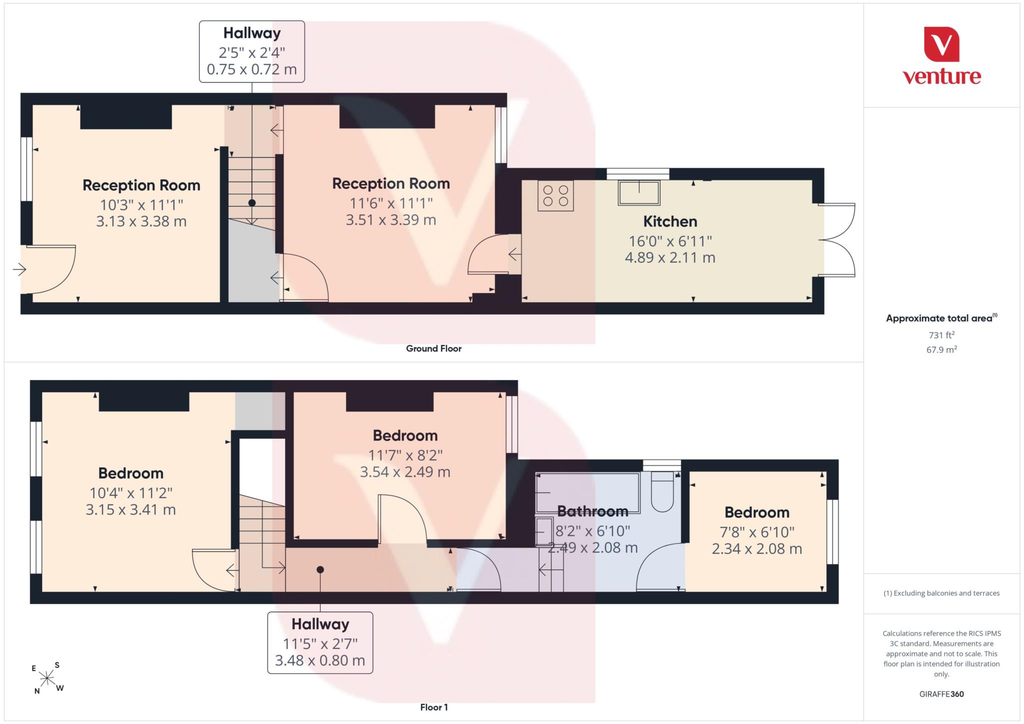 14, Jubilee Street, Luton floorplan