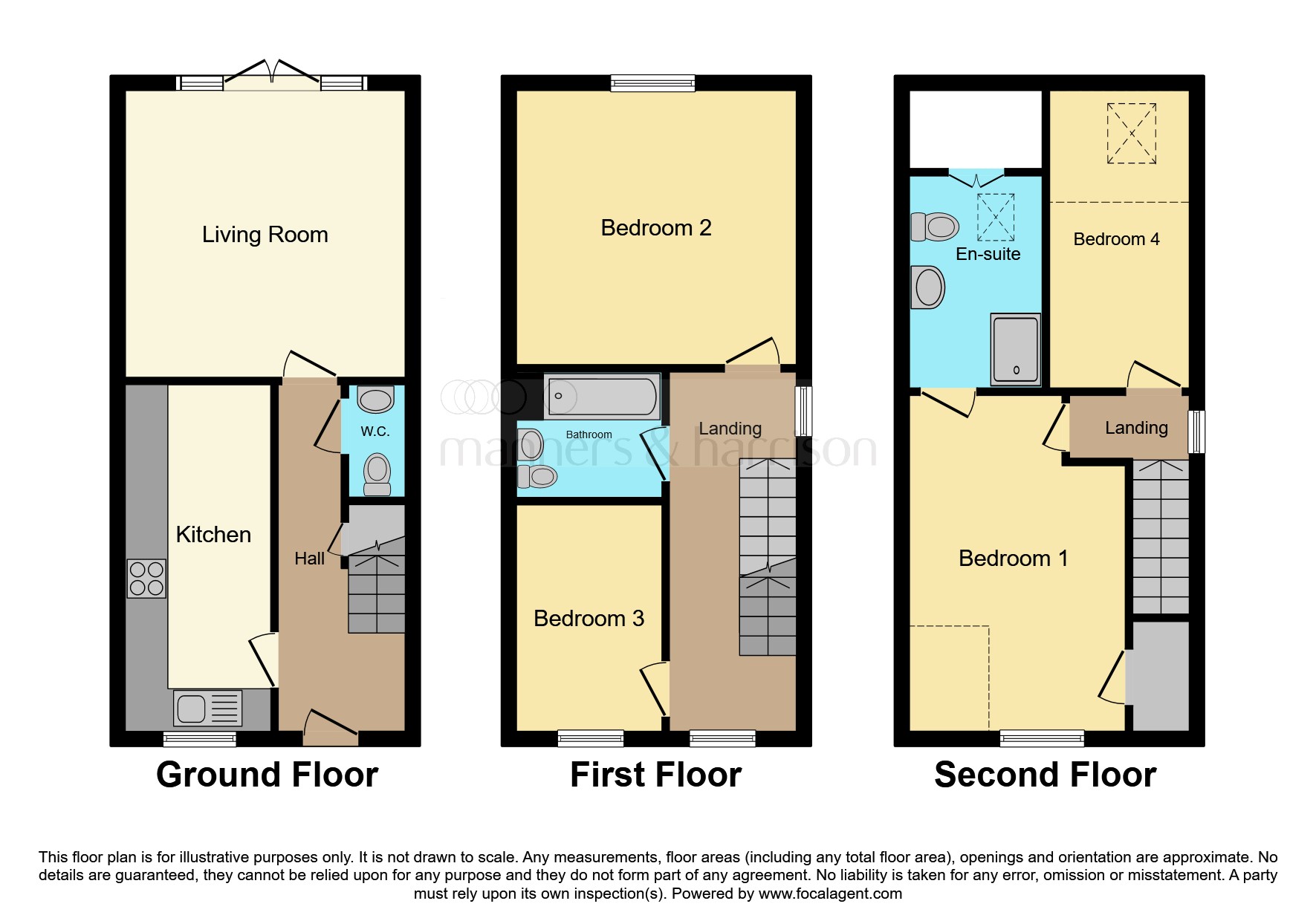 5, Garden Court, Middlesbrough floorplan