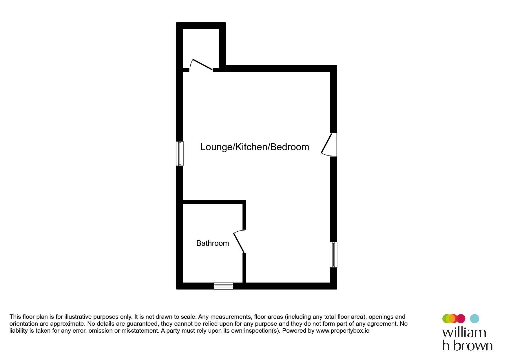 Flat 1, Station View, Station Road, Harwich floorplan