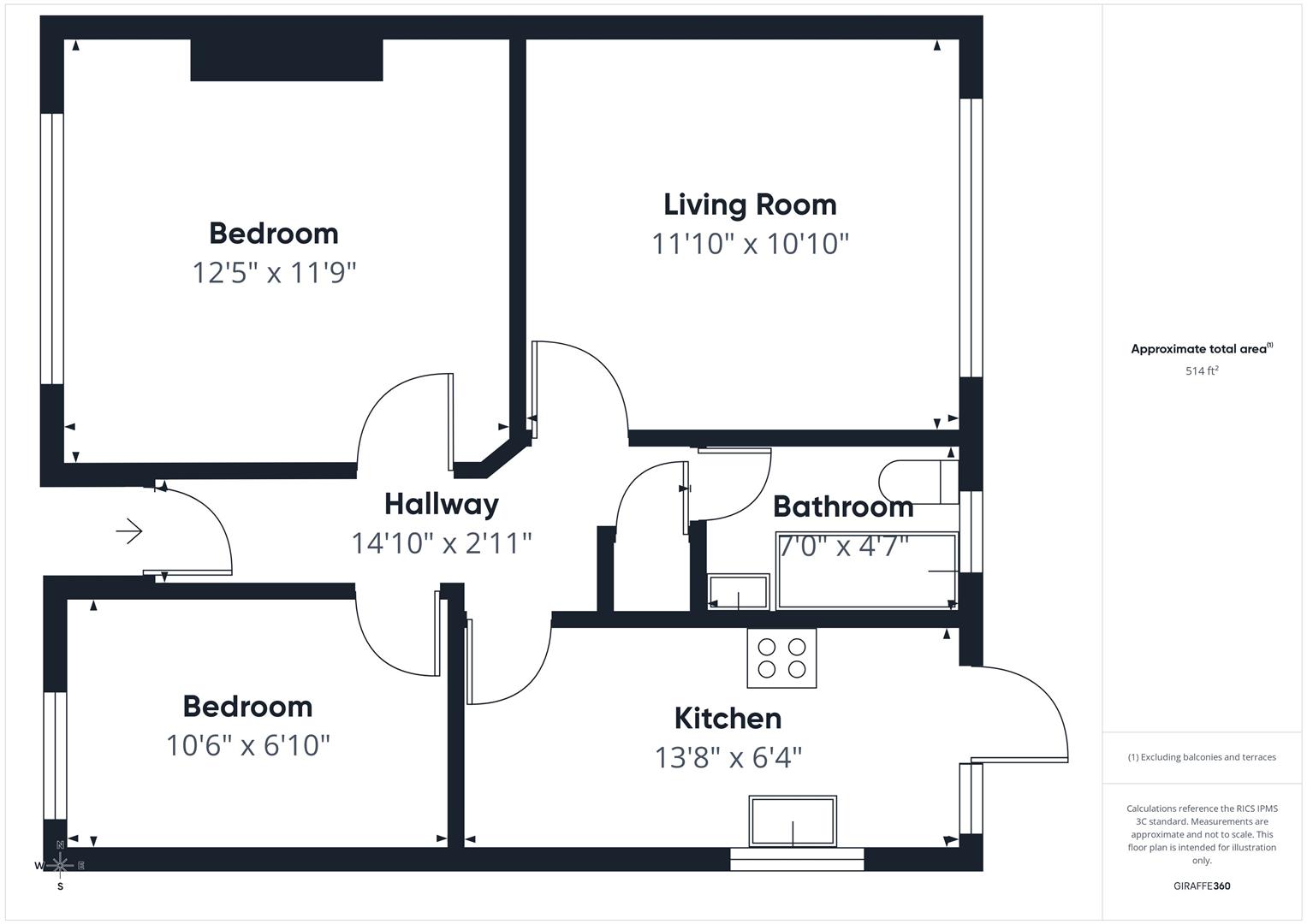 19, Northdown Close, Ruislip floorplan
