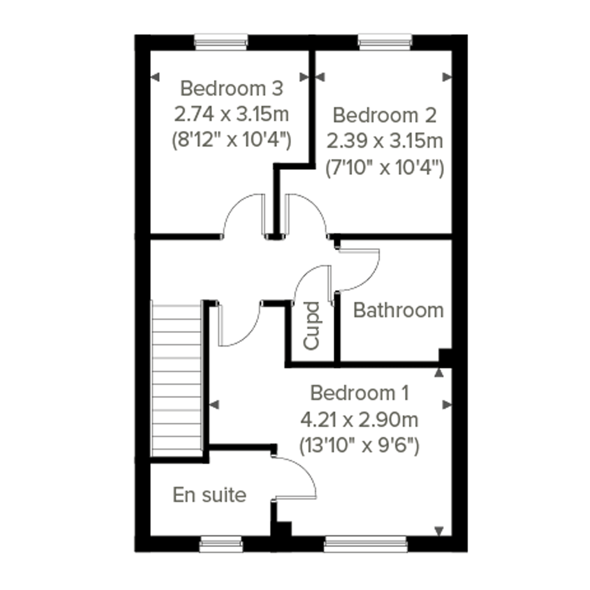 351, Bluebell Way, Whiteley floorplan